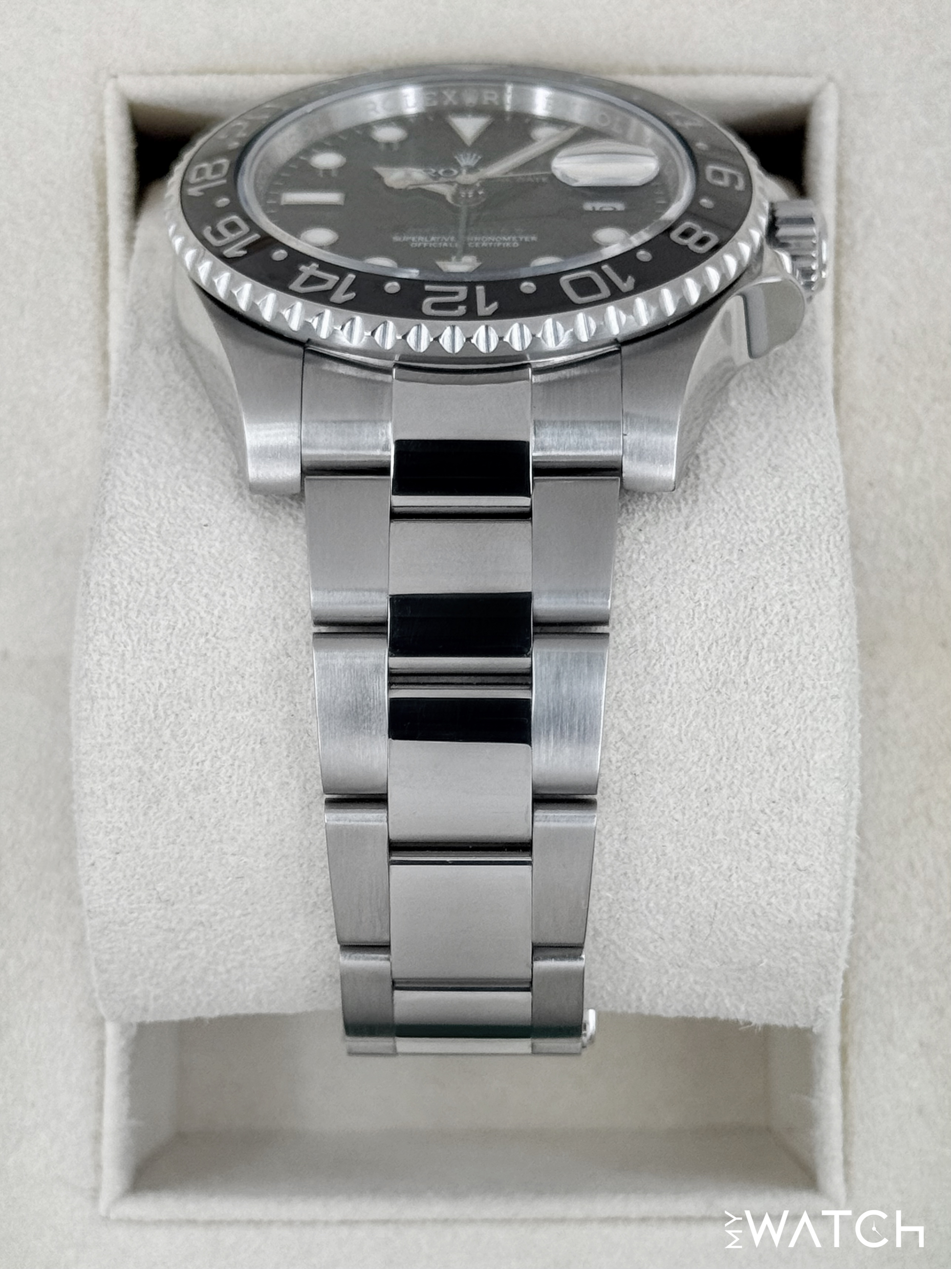 2018 Rolex GMT-Master II 40mm 116710LN Stainless Steel Black Dial - MyWatchLLC