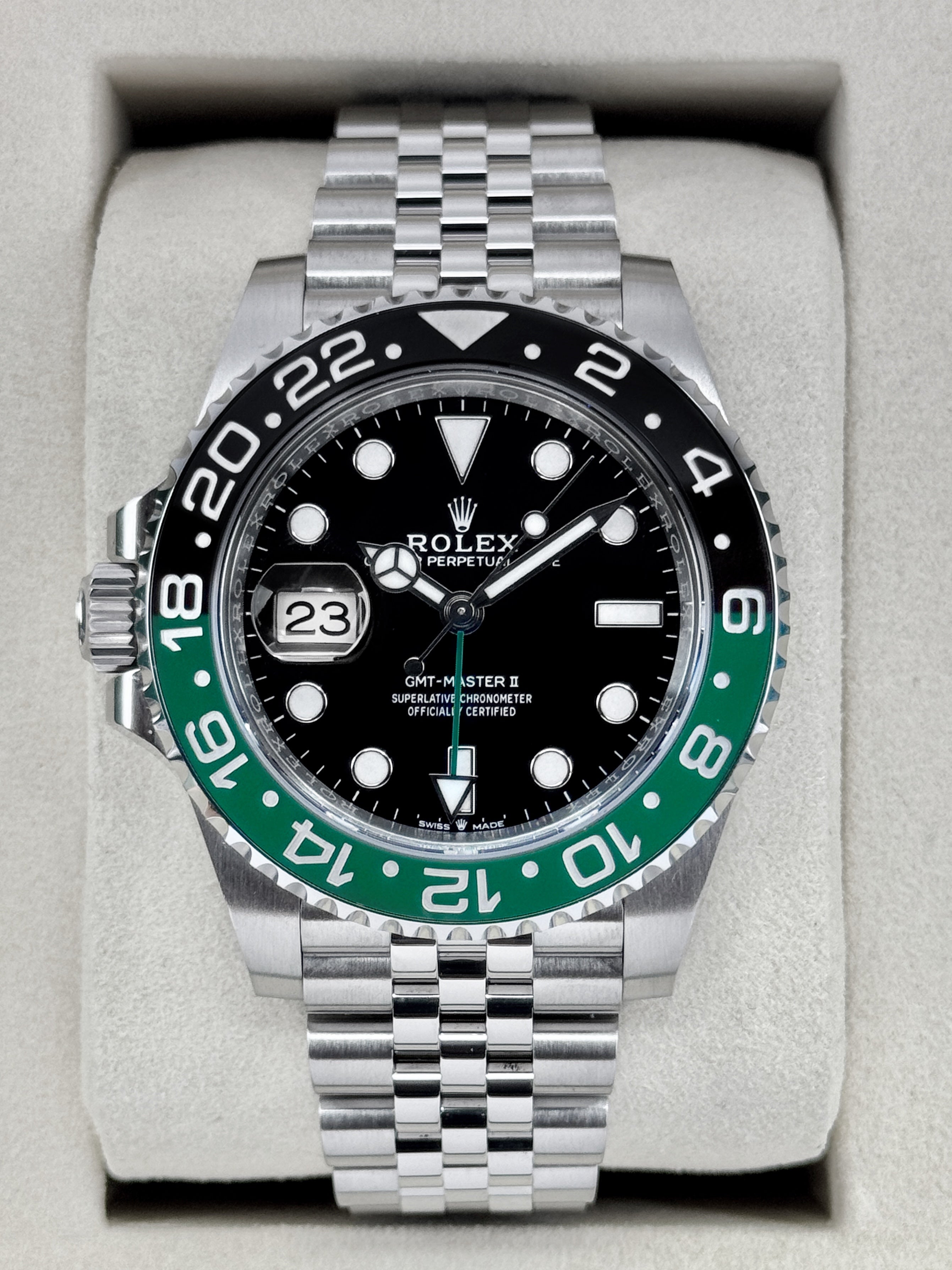 Rolex Root Beer GMT-Master II 126715CHNR Rose Gold Tiger Iron 2025 NEW