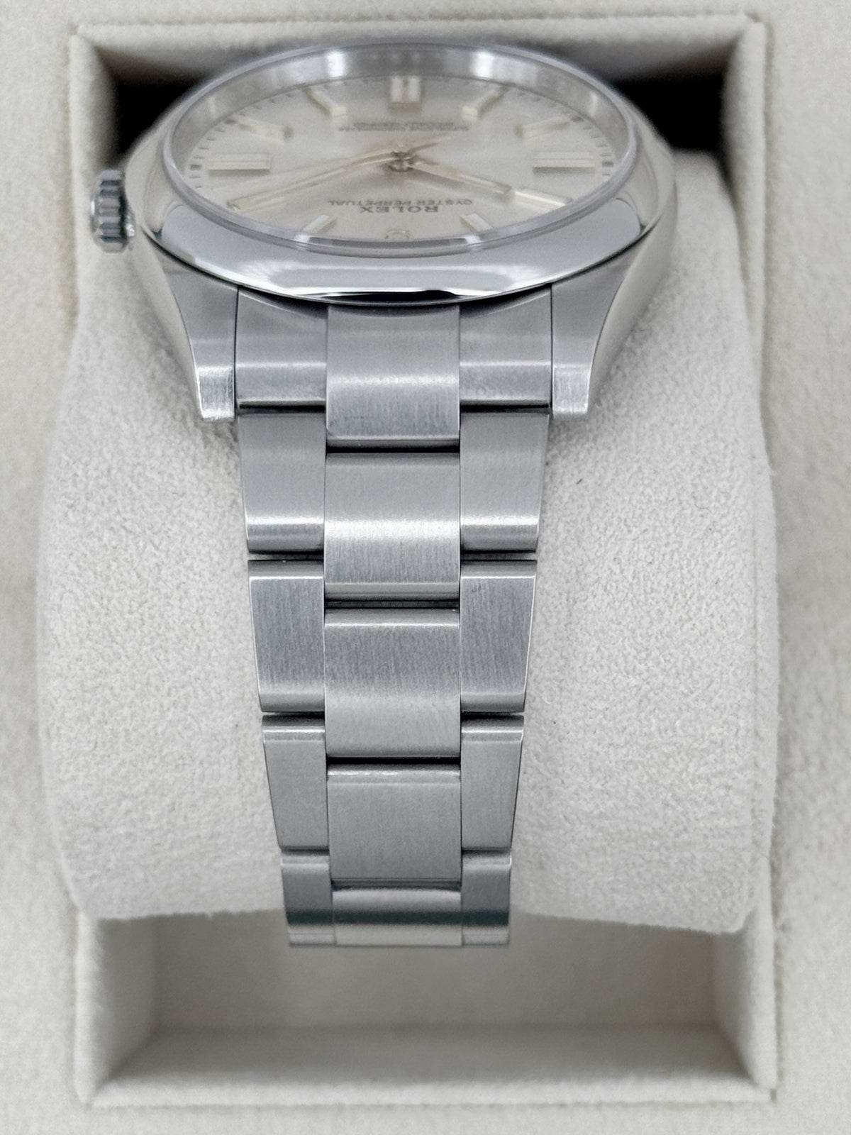 2023 Rolex Oyster Perpetual 41mm 124300 Silver Dial