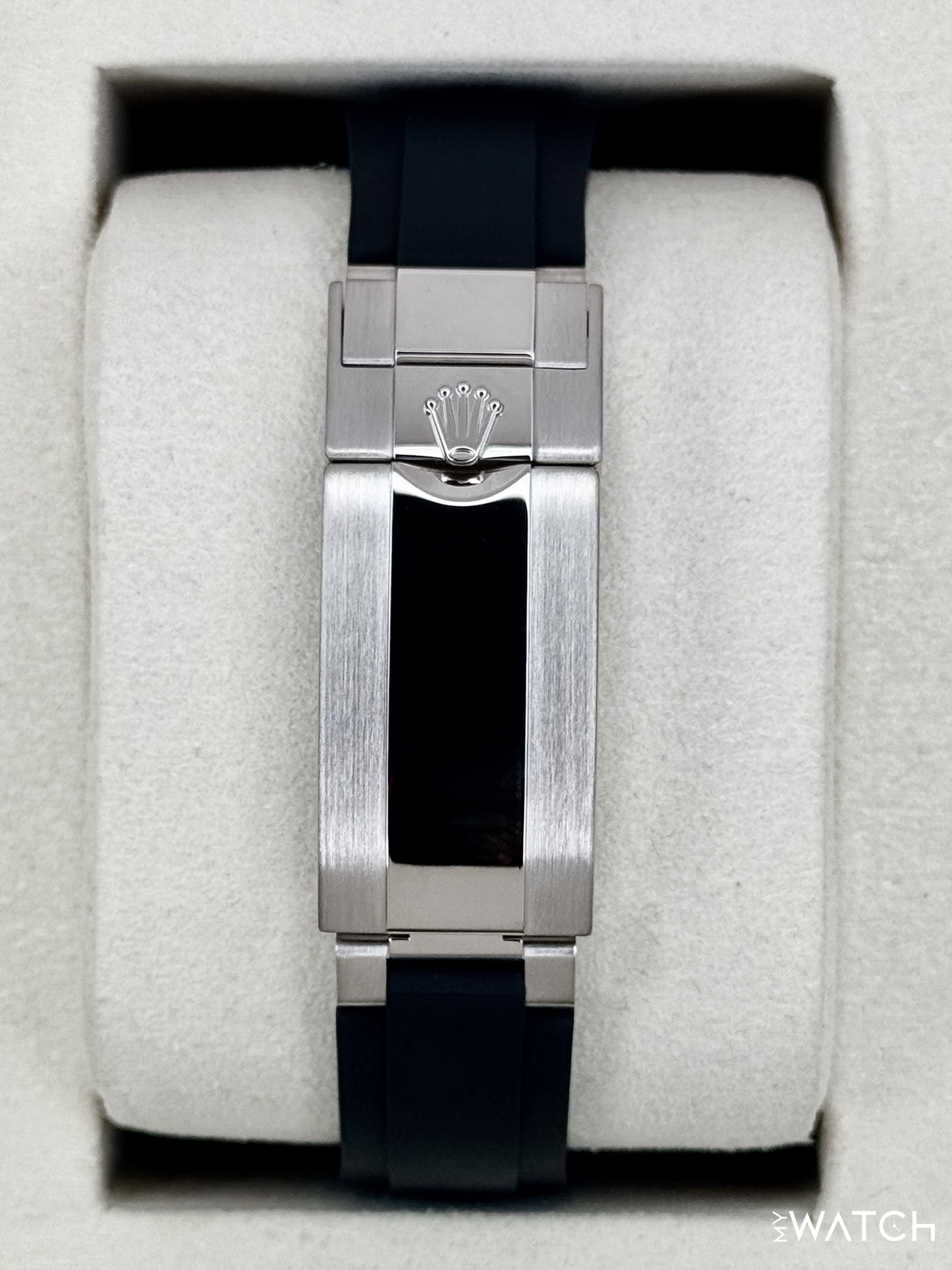 2025 Rolex Daytona 40mm 126519LN White Gold Oysterflex Silver Ghost Dial - MyWatchLLC