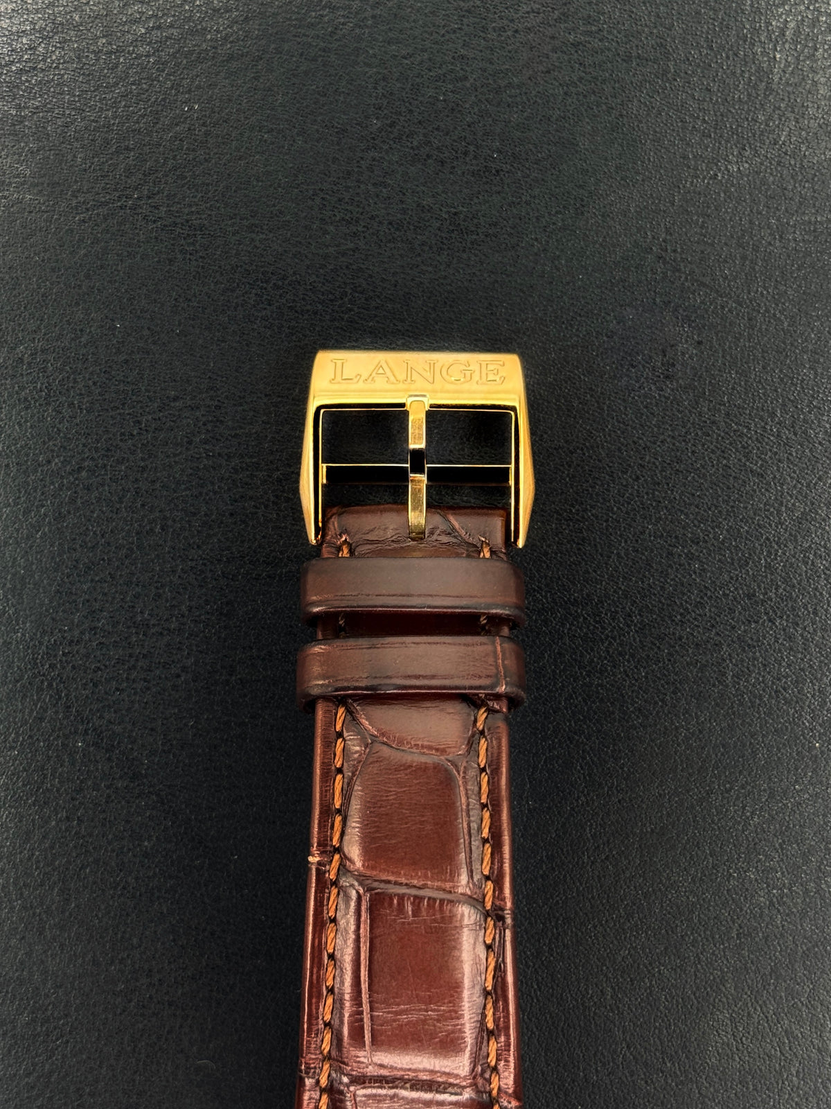 2007 A. Lange & Söhne Richard Lange 40.5mm 232.032 Rose Gold Silver Dial