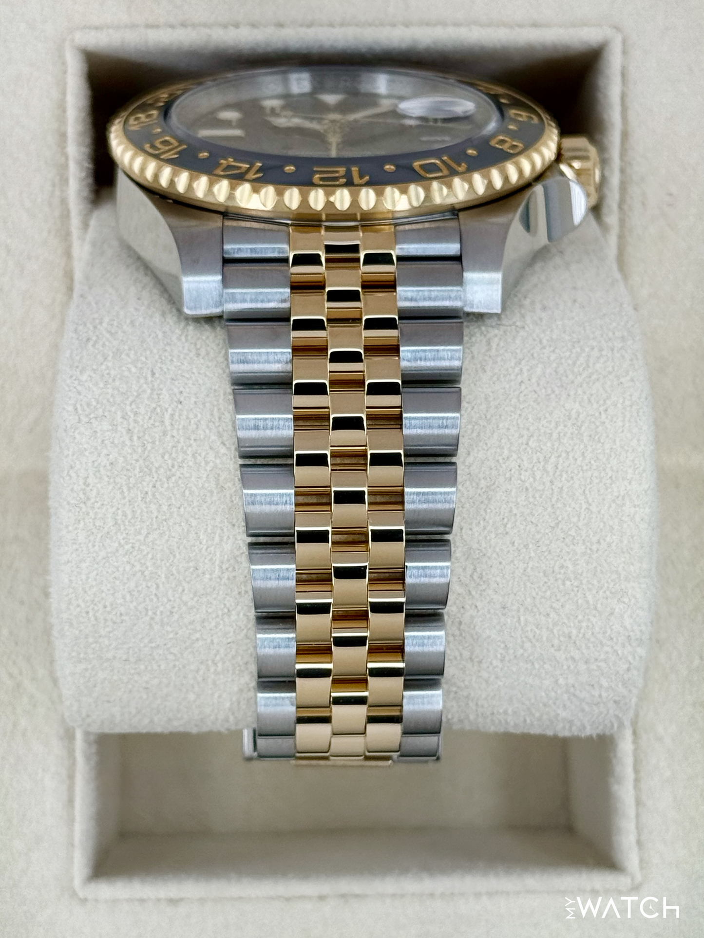 2023 Rolex GMT-Master II 40mm 126713GRNR Two-Tone Jubilee