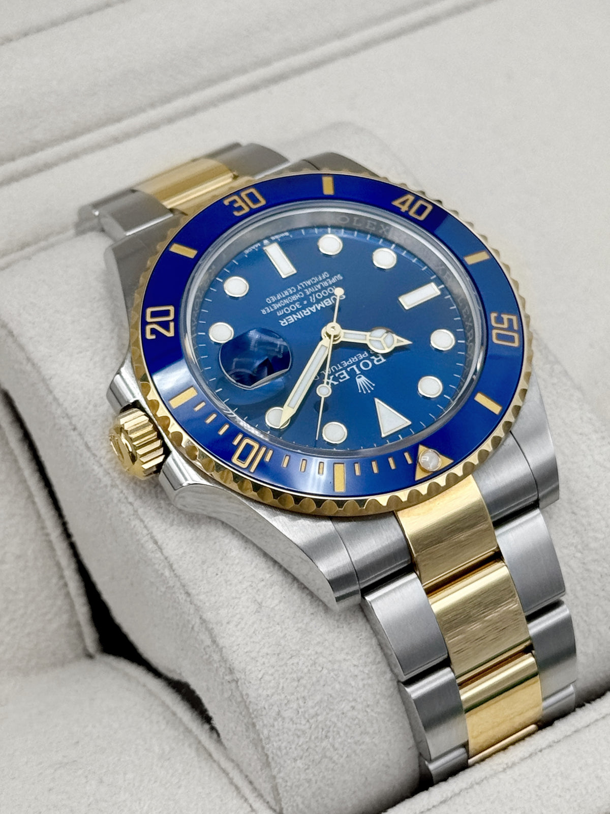 2024 Rolex Submariner Bluesy 41mm 126613LB Two-Tone Blue Dial