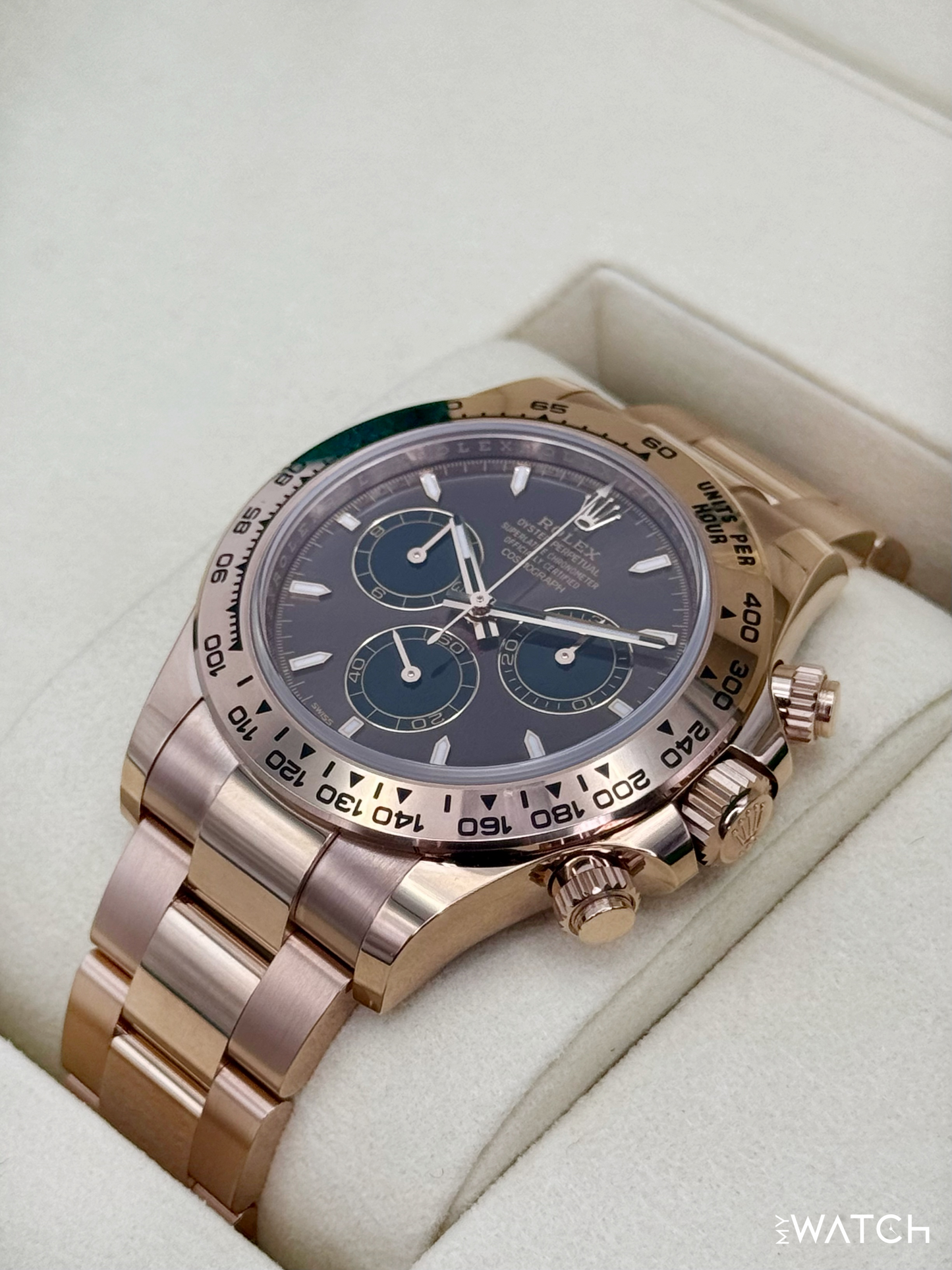 2025 Rolex Daytona 40mm 126505 Rose Gold Chocolate Dial