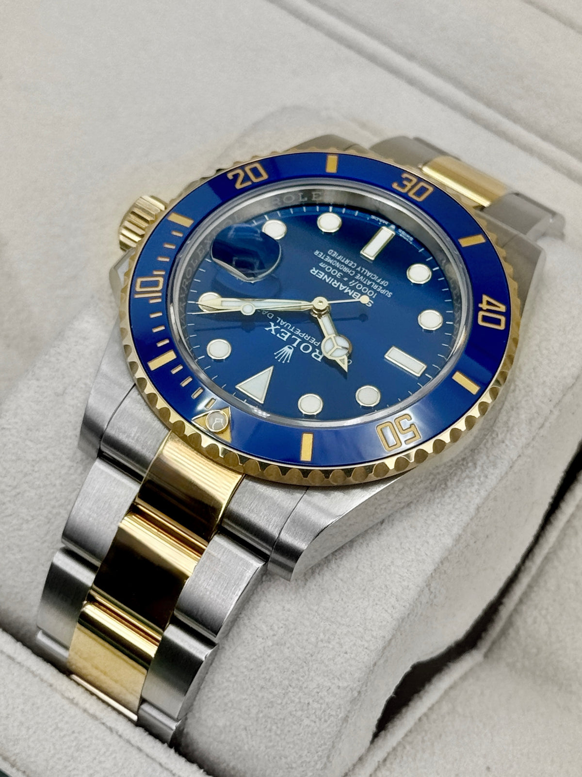 2024 Rolex Submariner Bluesy 41mm 126613LB Two-Tone Blue Dial