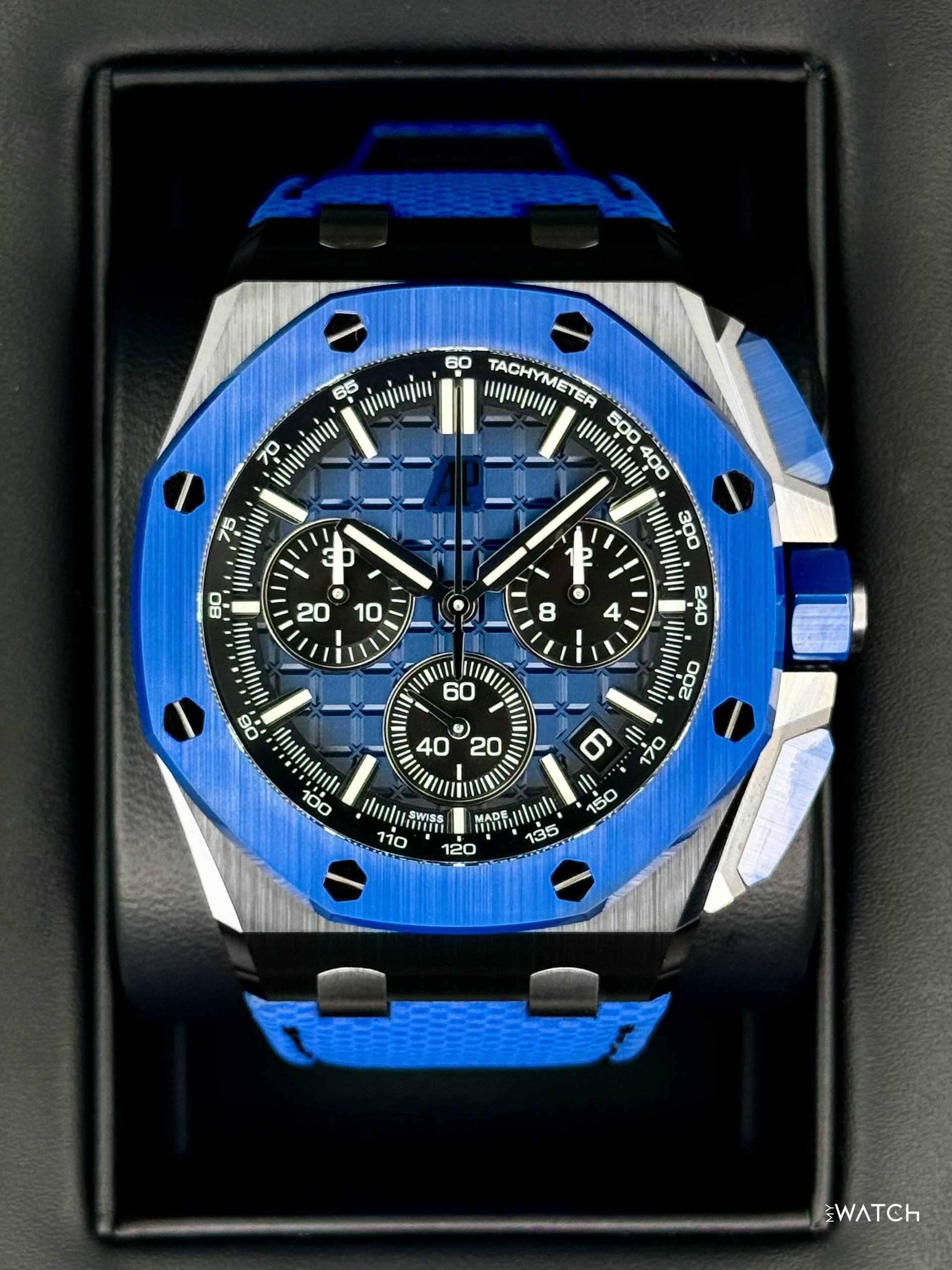2024 Audemars Piguet Royal Oak Offshore Chrono 43mm 26420CE Ceramic Bl 2024 Audemars Piguet Royal Oak Offshore Chrono 43mm 26420CE Ceramic Bl