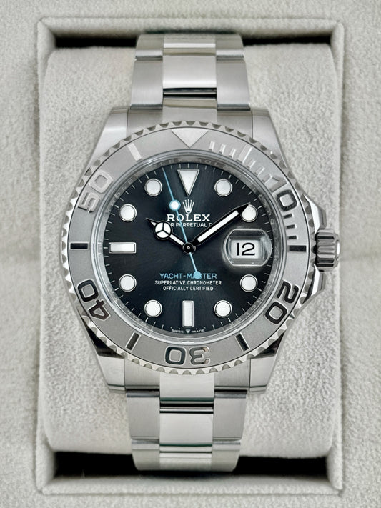 2023 Rolex Yacht-Master 40mm 126622 Stainless Steel Rhodium Dial