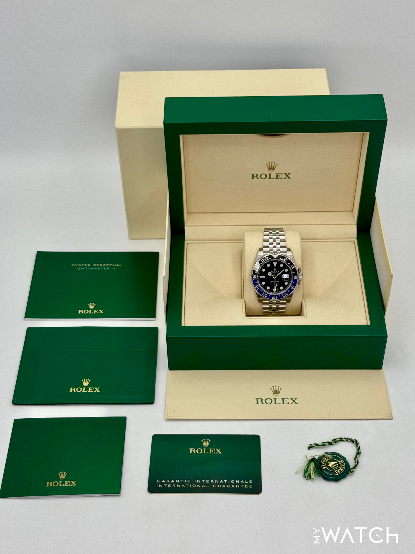 2022 Rolex GMT-Master II "Batgirl" 40mm 126710BLNR Jubilee