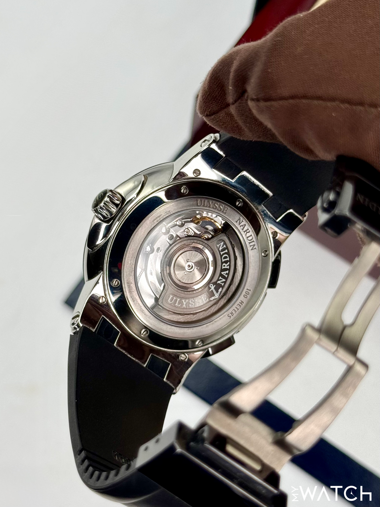 2012 Ulysse Nardin Executive Dual Time 43mm 243-00 Stainless Steel Black Dial