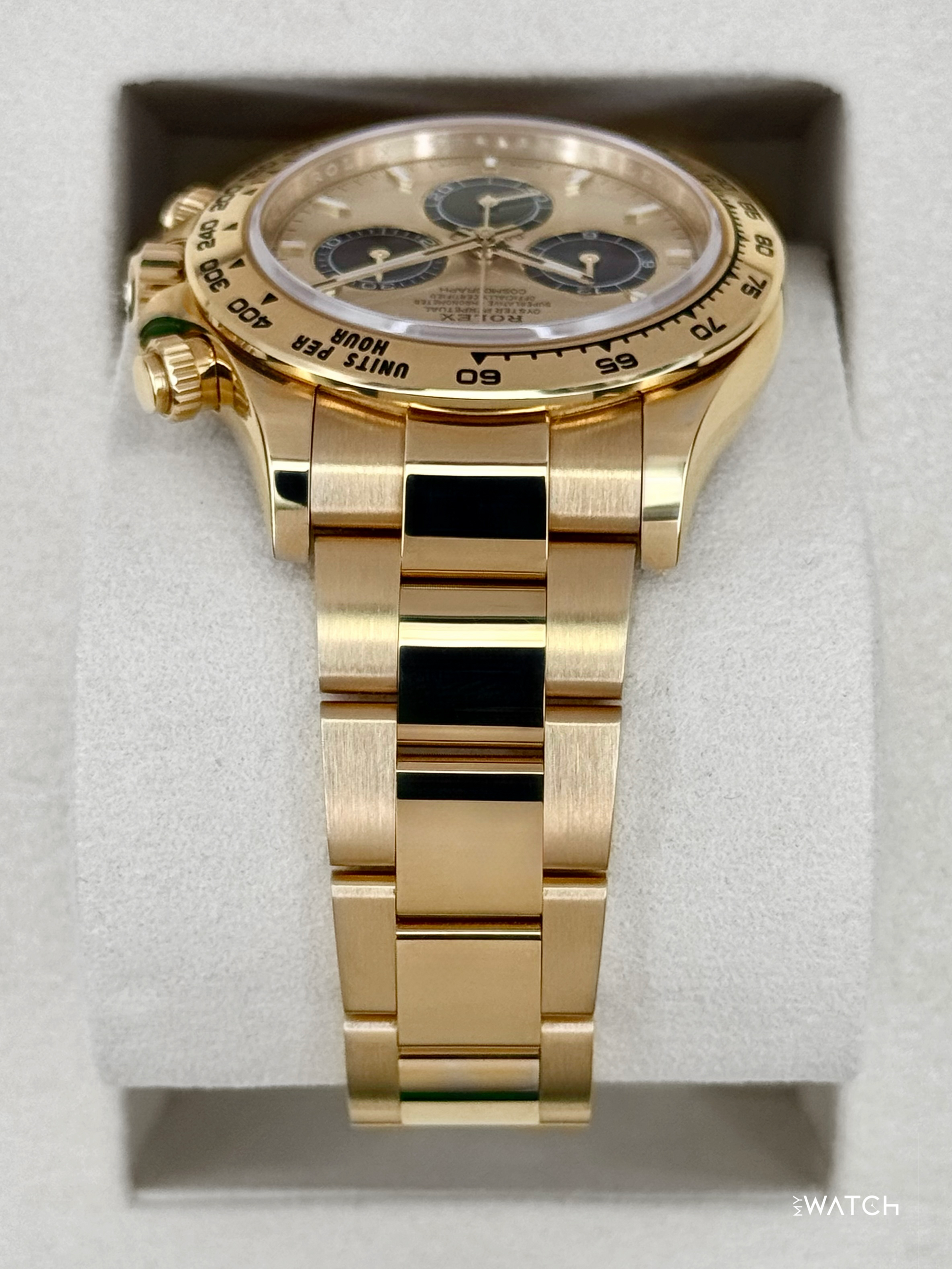 2025 Rolex Daytona 40mm 126508 18K Yellow Gold Champagne "Pikachu" Dial - MyWatchLLC