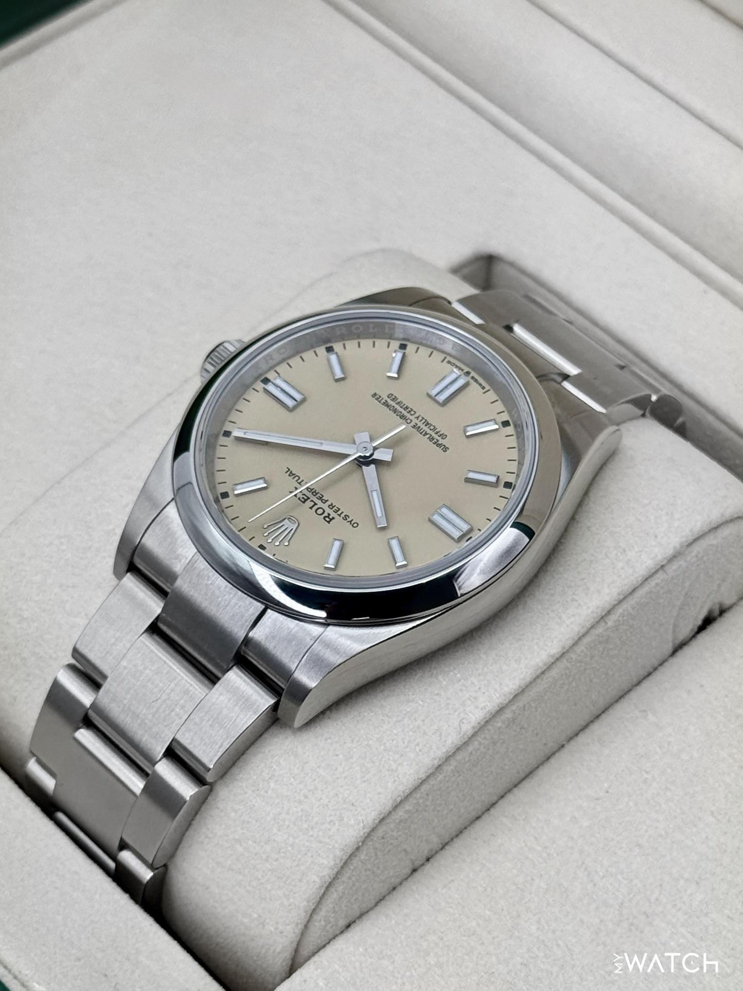 2025 Rolex Oyster Perpetual 36mm 126000 Beige Dial