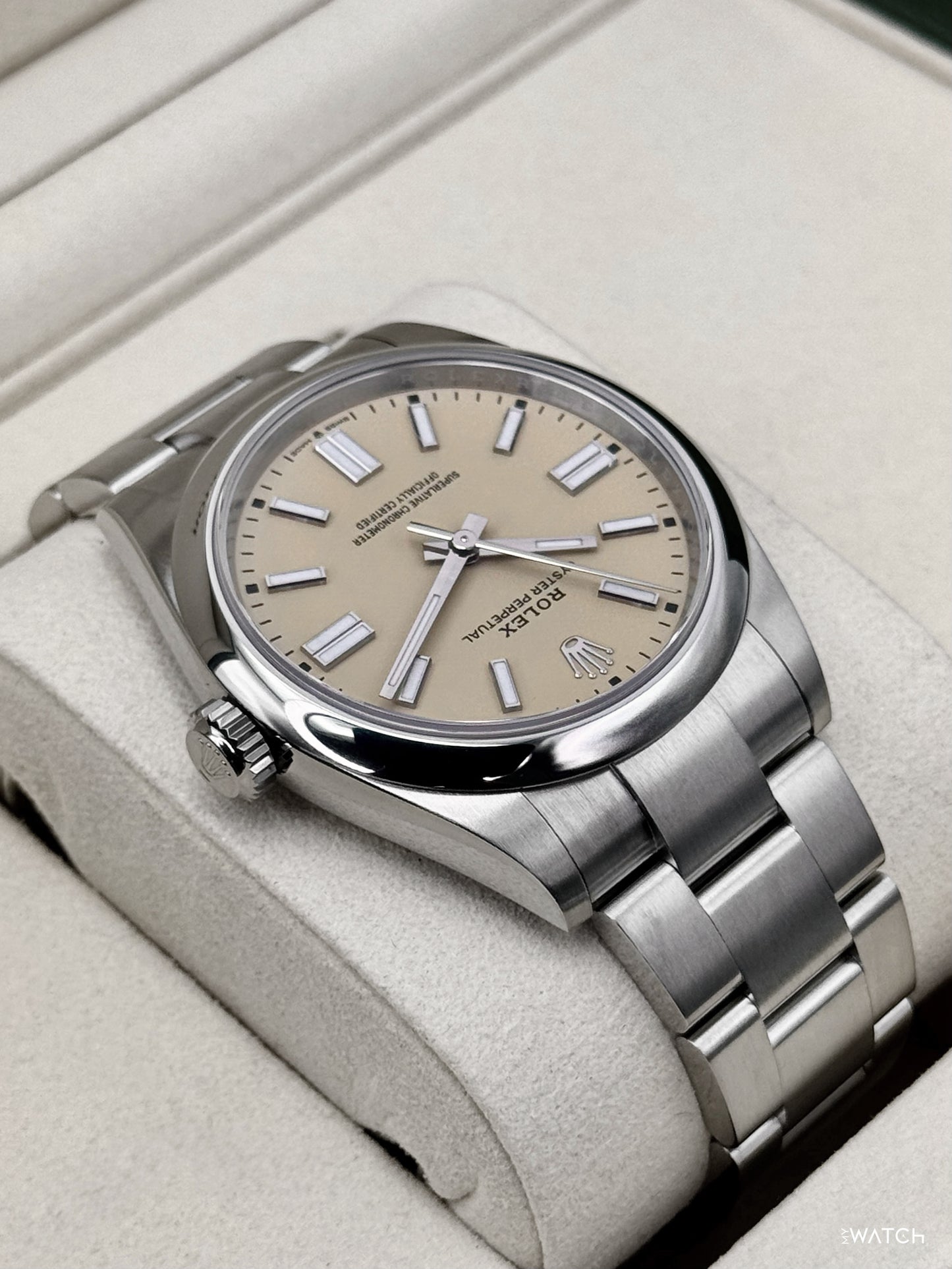 NEW 2026 Rolex Oyster Perpetual 41mm 134300 Beige Dial - MyWatchLLC