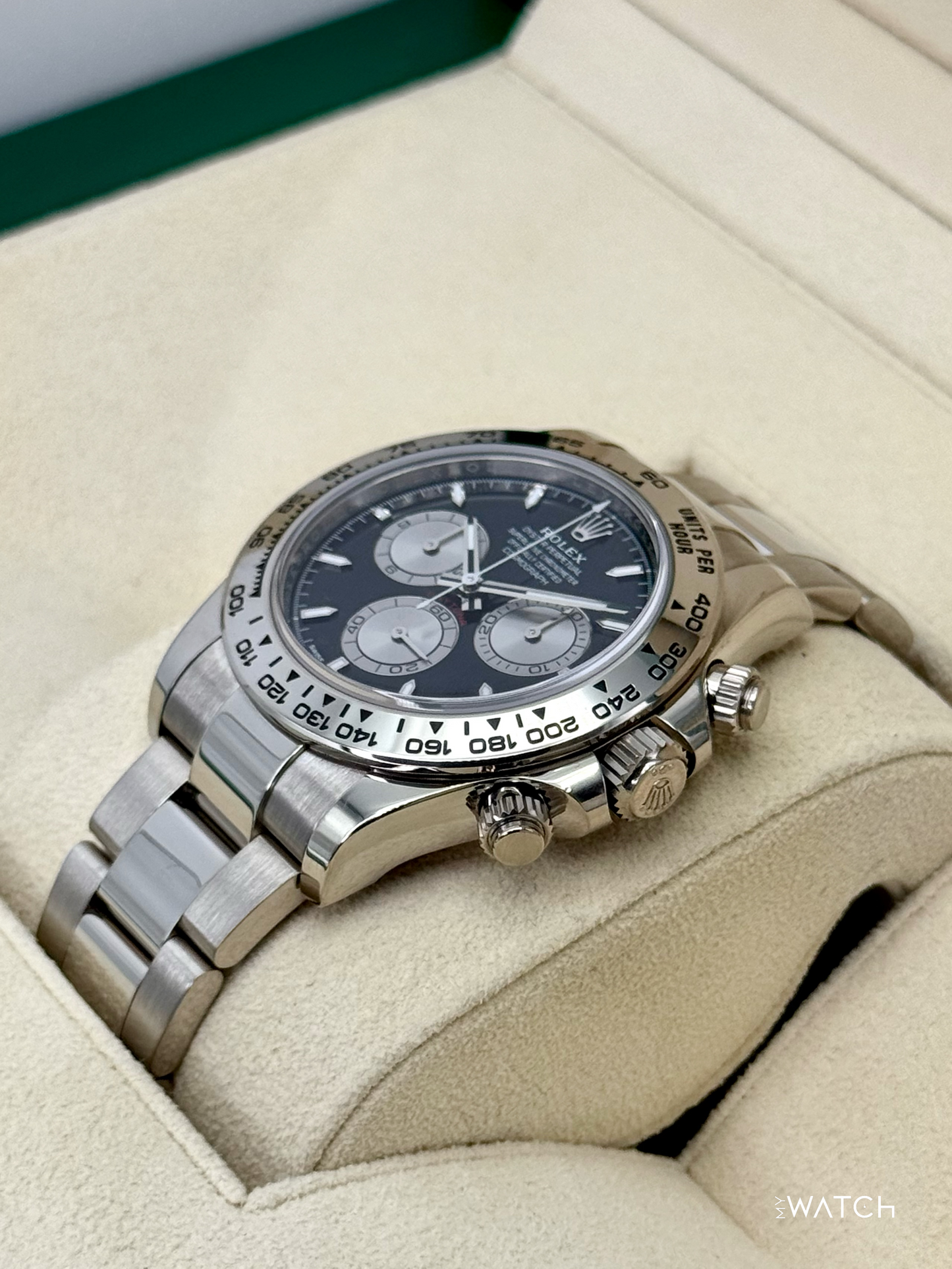 2024 Rolex Daytona 40mm 126509 White Gold Black Dial