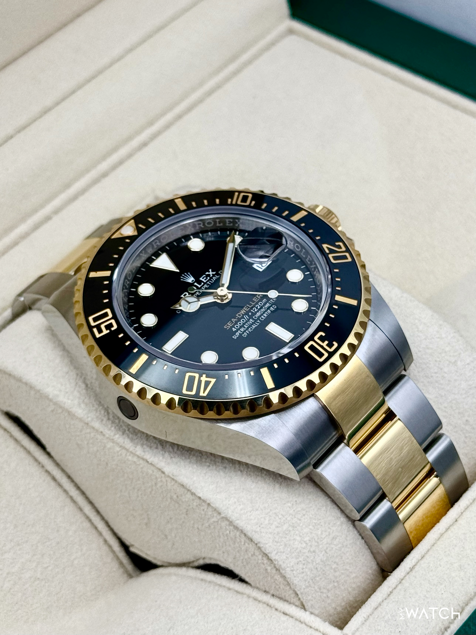 NEW 2022 Rolex Sea-Dweller 43mm 126603 Two-Tone Black Dial