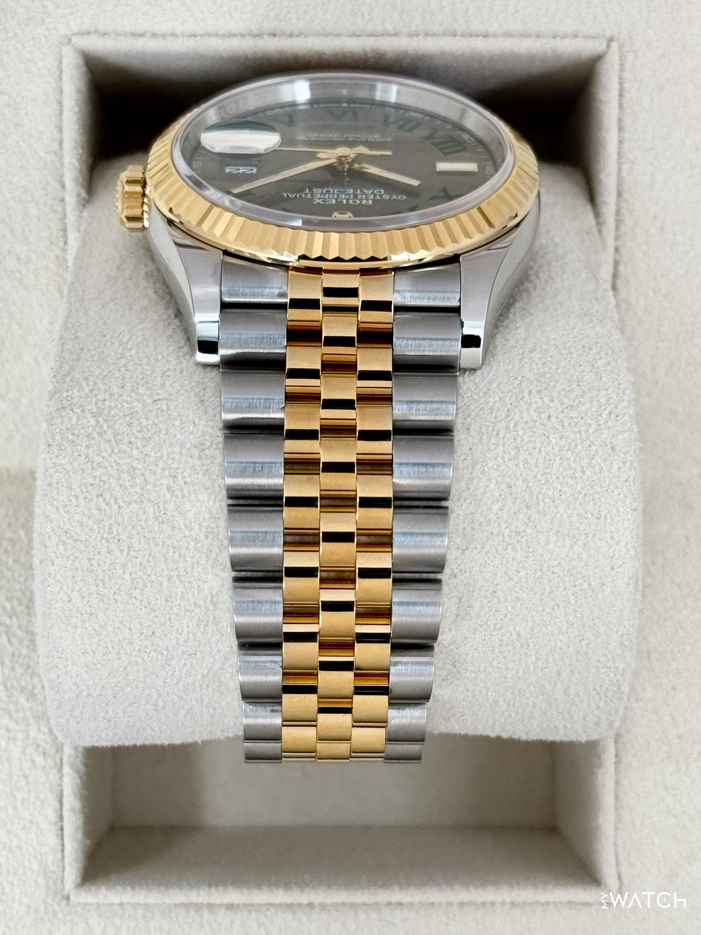 2025 Rolex Datejust 36mm 126233 Two-Tone Jubilee Wimbledon Dial - MyWatchLLC