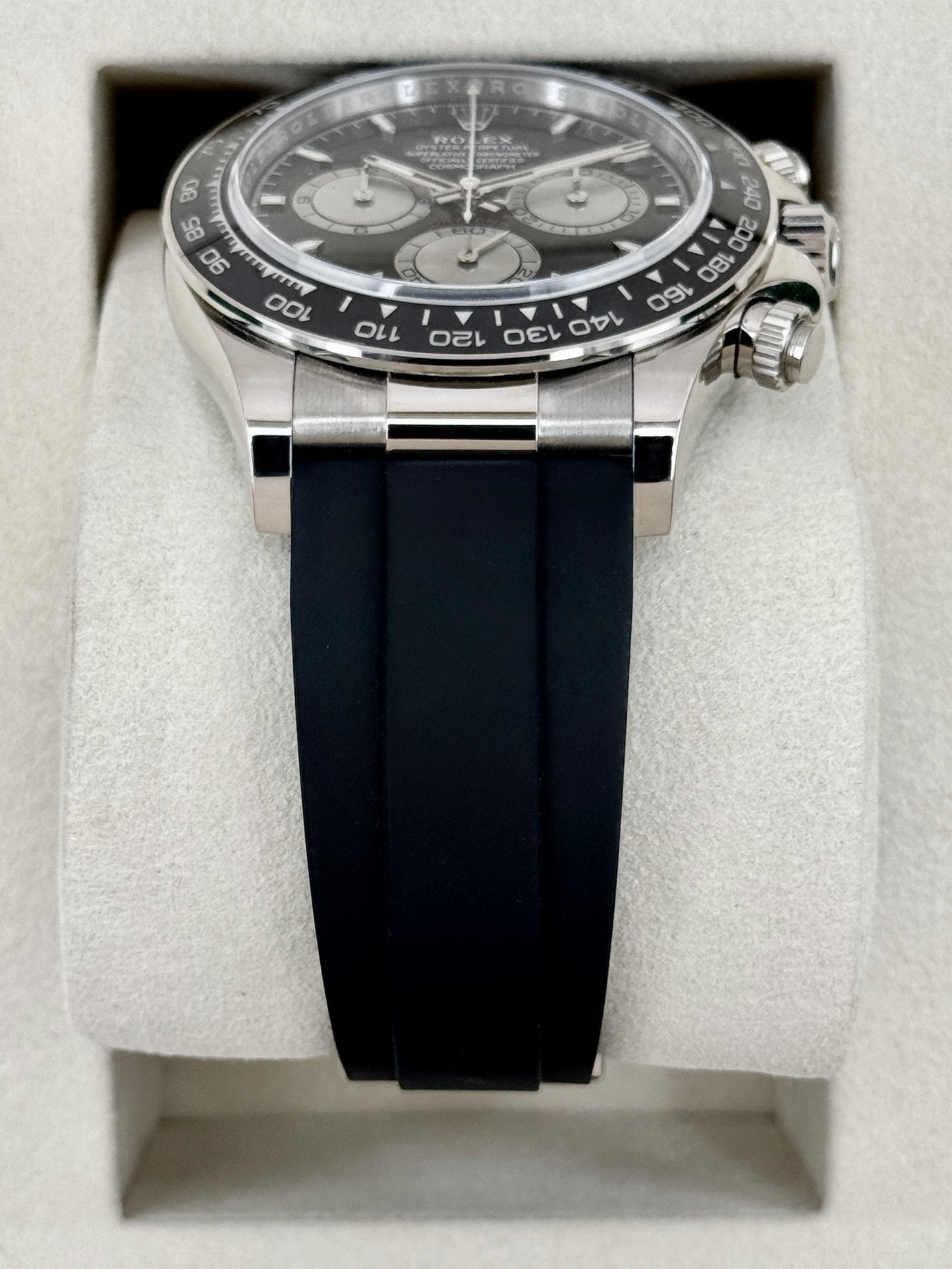 NEW 2026 Rolex Daytona Baby Le Mans 40mm 126519LN White Gold Black Dial (NEW STYLE CARD)