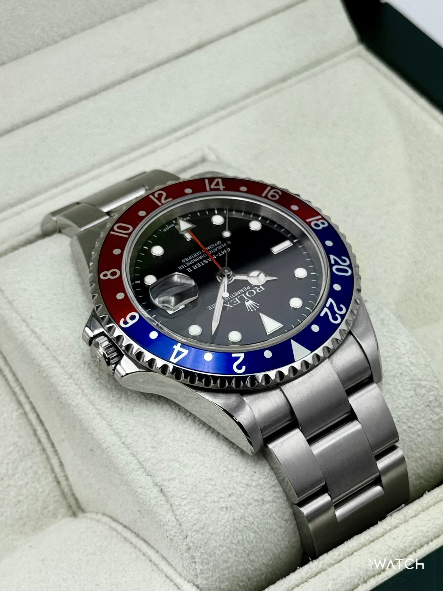 2005 Rolex GMT-Master II "Pepsi" 40mm 16710 Oyster (Collectors Set)