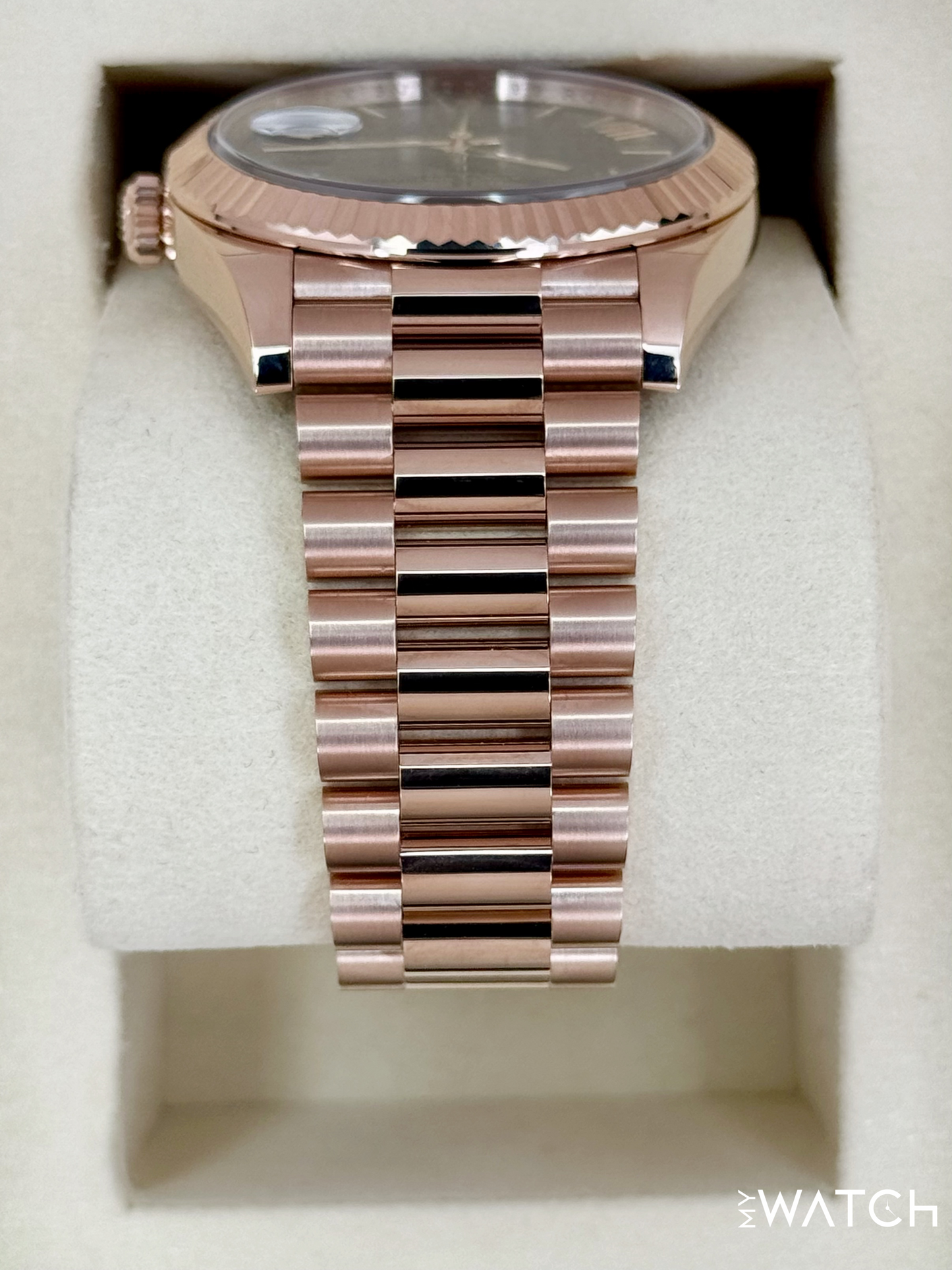 NEW 2025 Rolex Day-Date 40mm 228235 Presidential Slate Ombre Dial