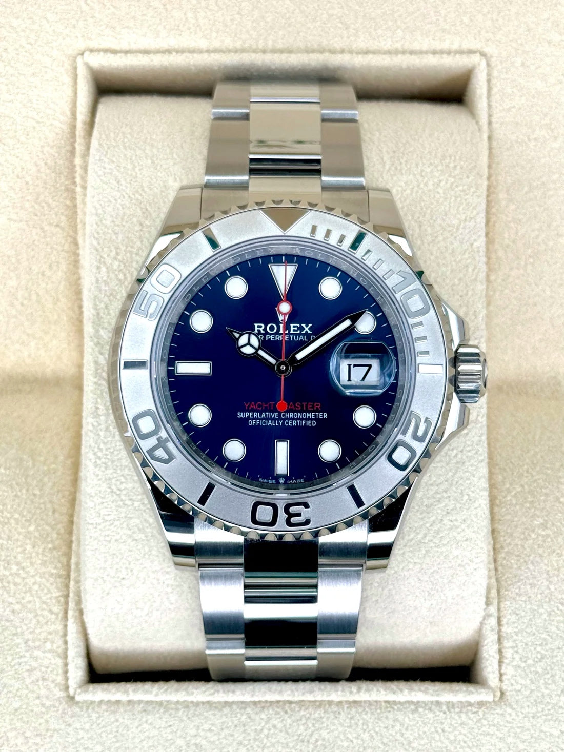 NEW 2024 Rolex Yacht-Master 40mm 126622 Stainless Steel Blue Dial