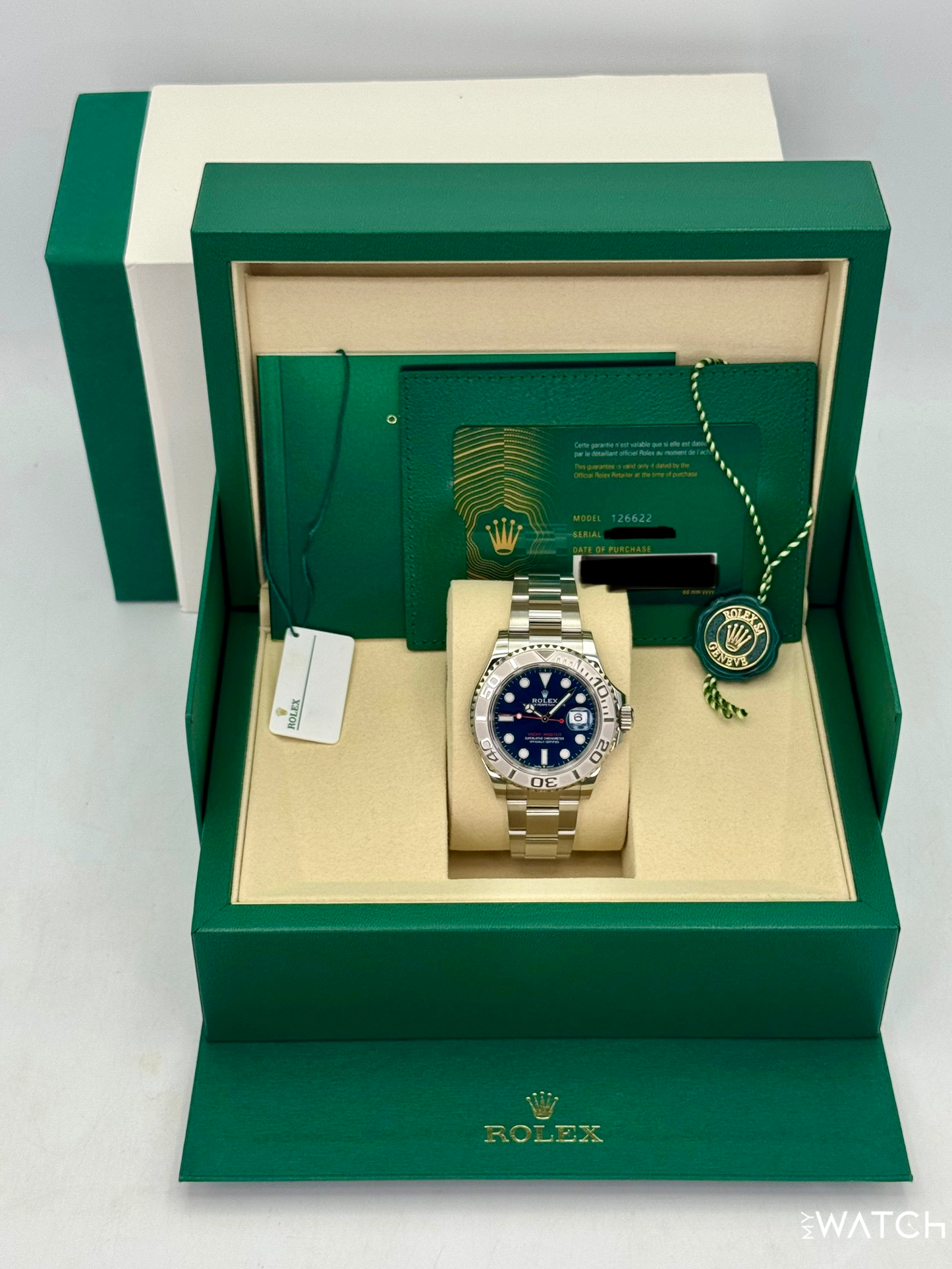 NEW 2025 Rolex Yacht-Master 40mm 126622 Blue Dial - MyWatchLLC