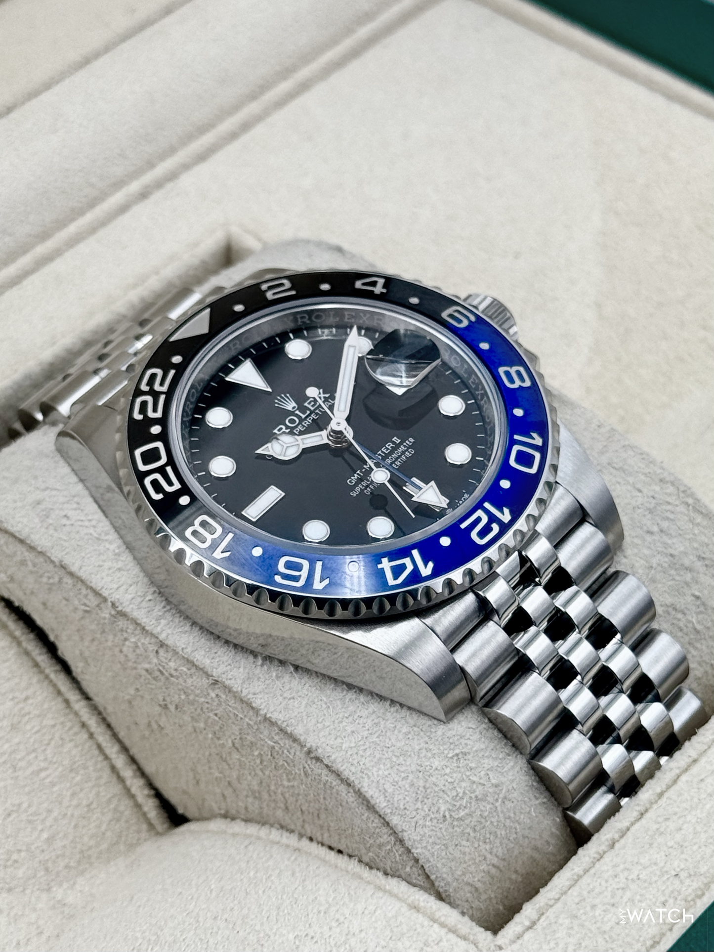 2024 Rolex GMT-Master II "Batgirl" 40mm 126710BLNR Jubilee - MyWatchLLC