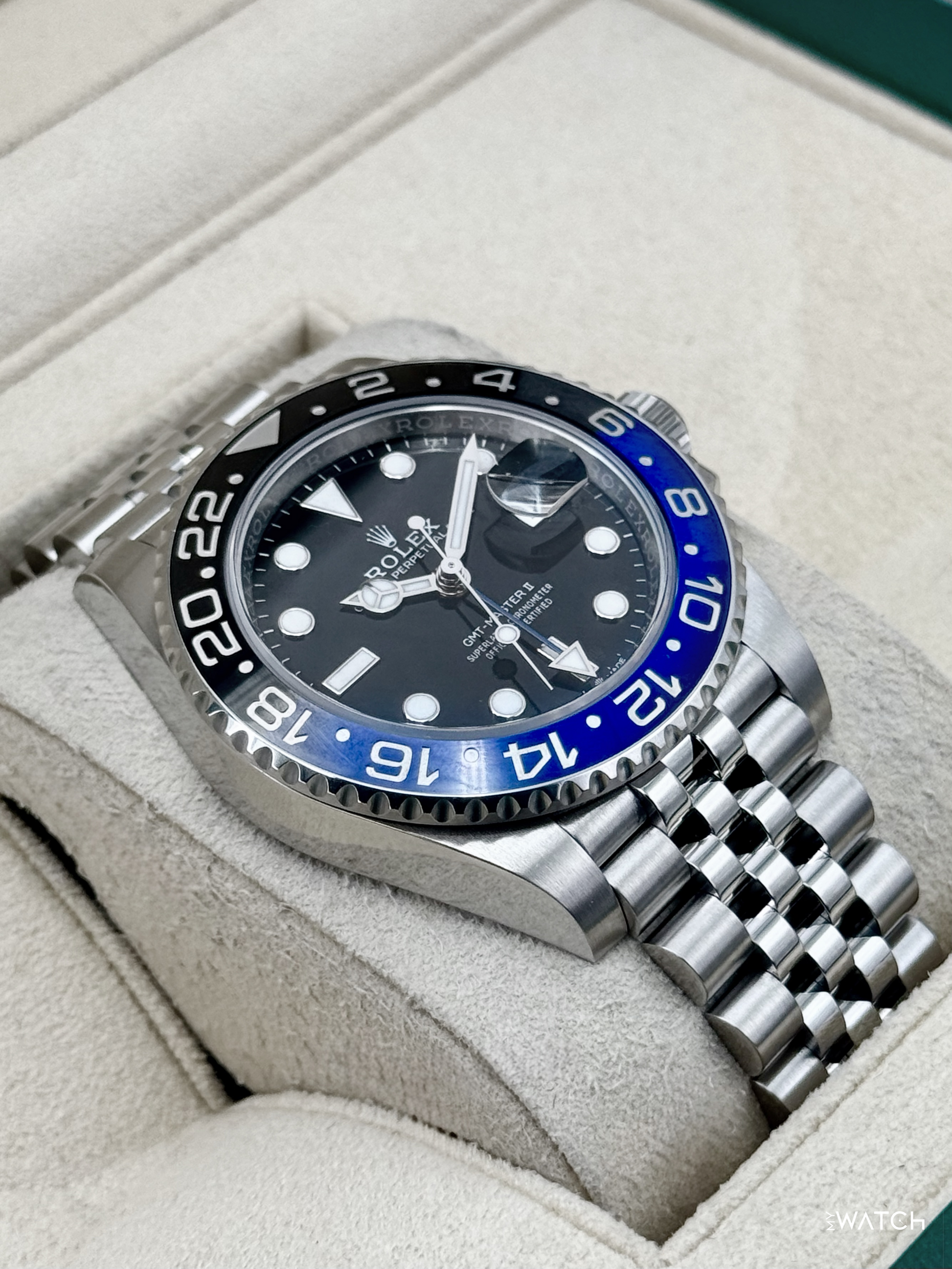 2024 Rolex GMT-Master II "Batgirl" 40mm 126710BLNR Jubilee - MyWatchLLC
