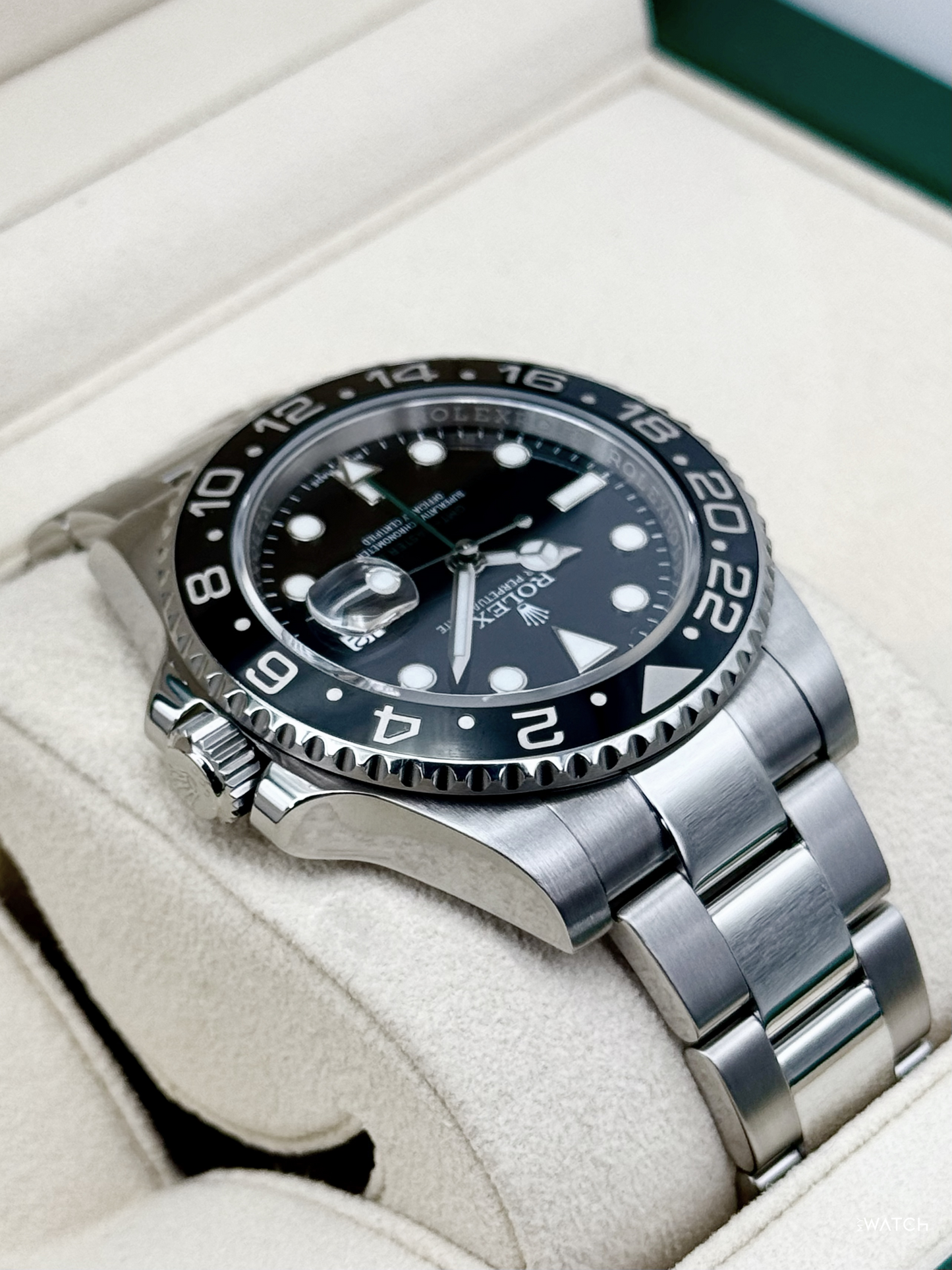2016 Rolex GMT-Master II 40mm 116710LN Stainless Steel Black Dial - MyWatchLLC