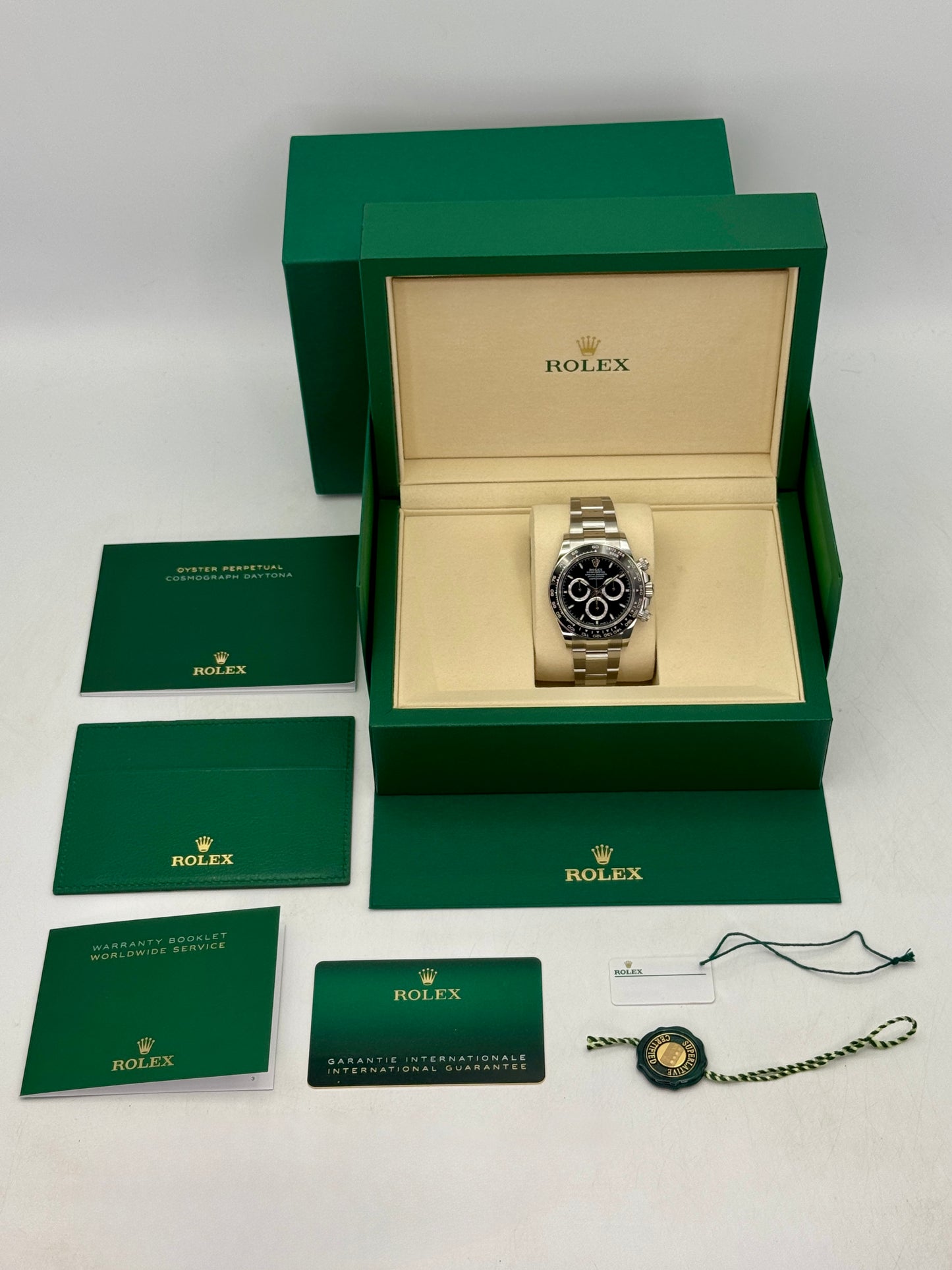 NEW 2026 Rolex Daytona 40mm 126500LN Stainless Steel Black Dial
