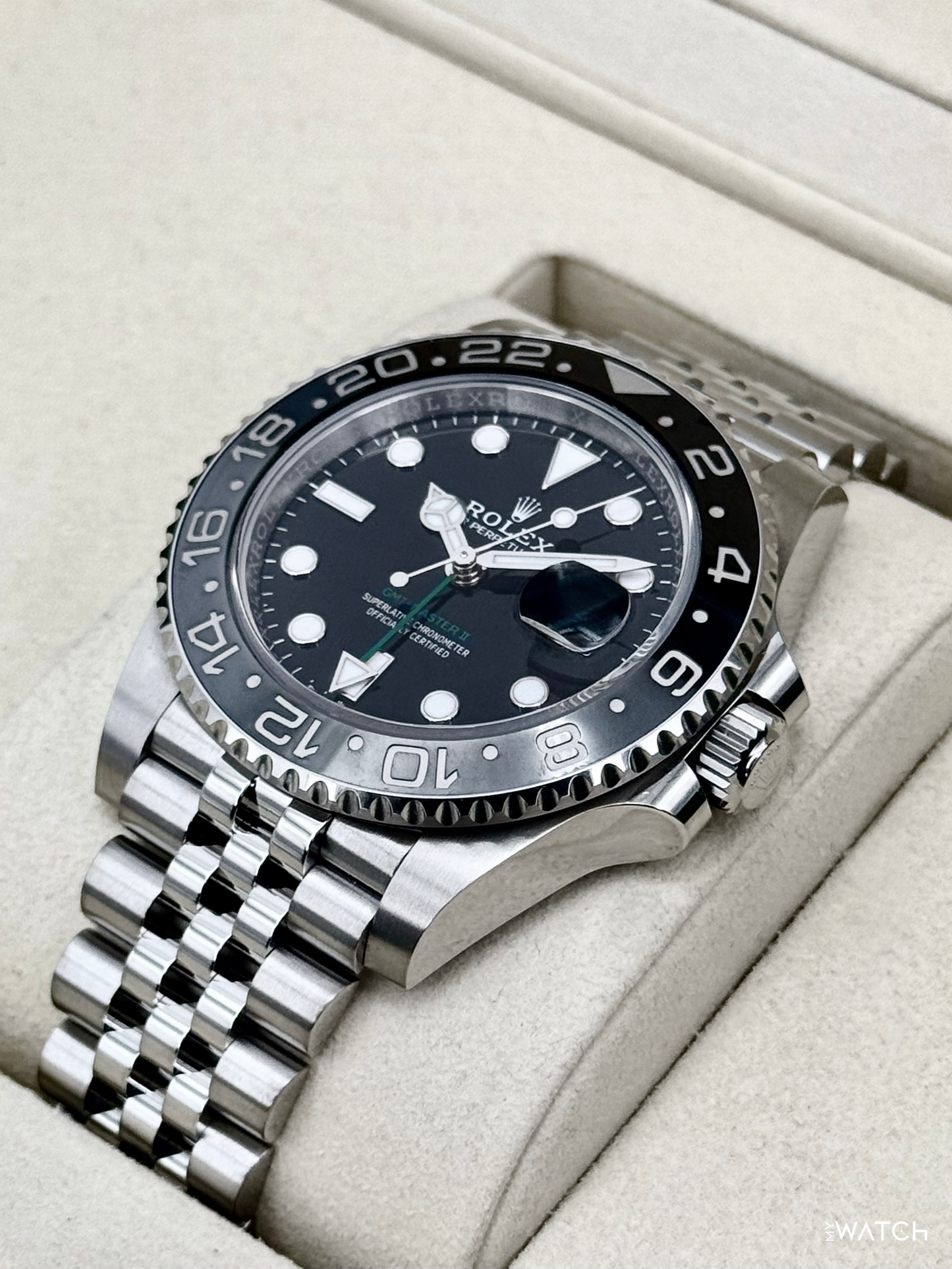 2025 Rolex GMT-Master II "Bruce Wayne" 40mm 126710GRNR Jubilee