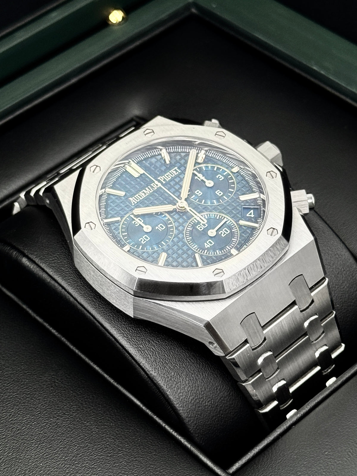 2026 Audemars Piguet Royal Oak Chronograph 41mm 26240ST Blue Dial