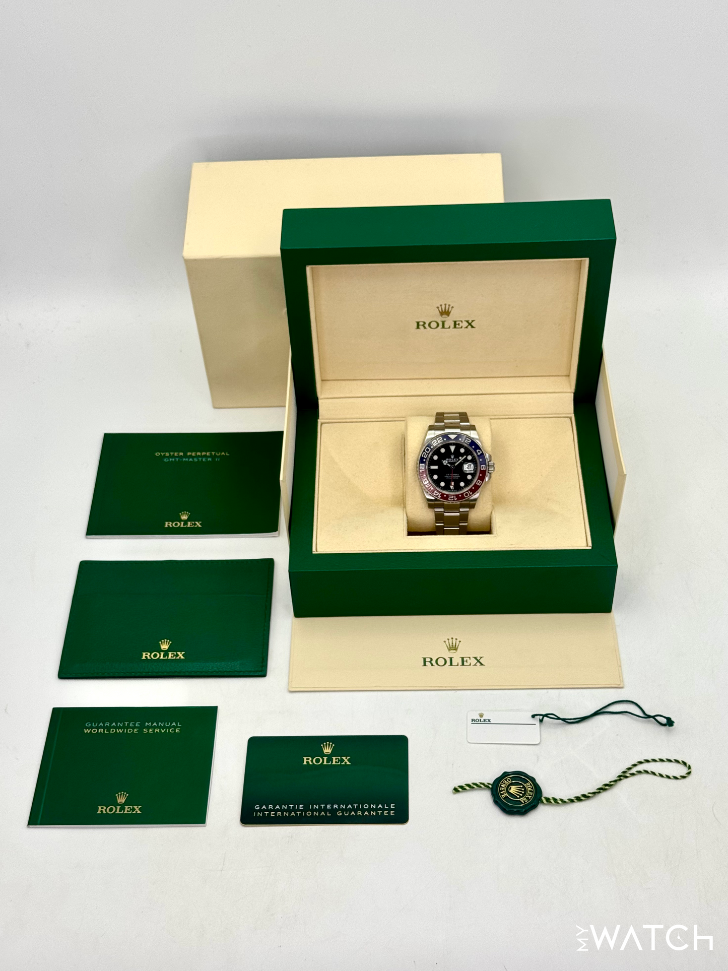 2022 Rolex GMT-Master II "Pepsi" 40mm 126710BLRO Oyster - MyWatchLLC