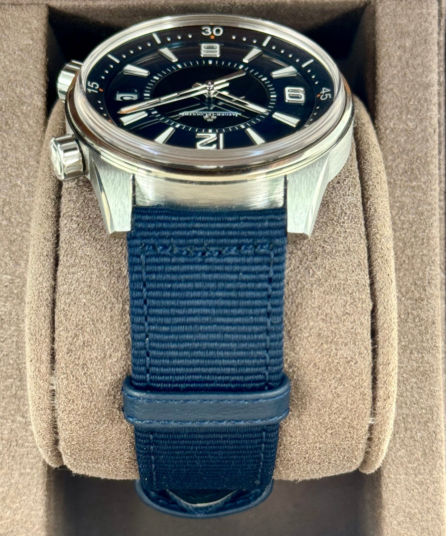 2026 Jaeger-LeCoultre Date Polaris 40mm Q9128981 Stainless Steel Blue Dial