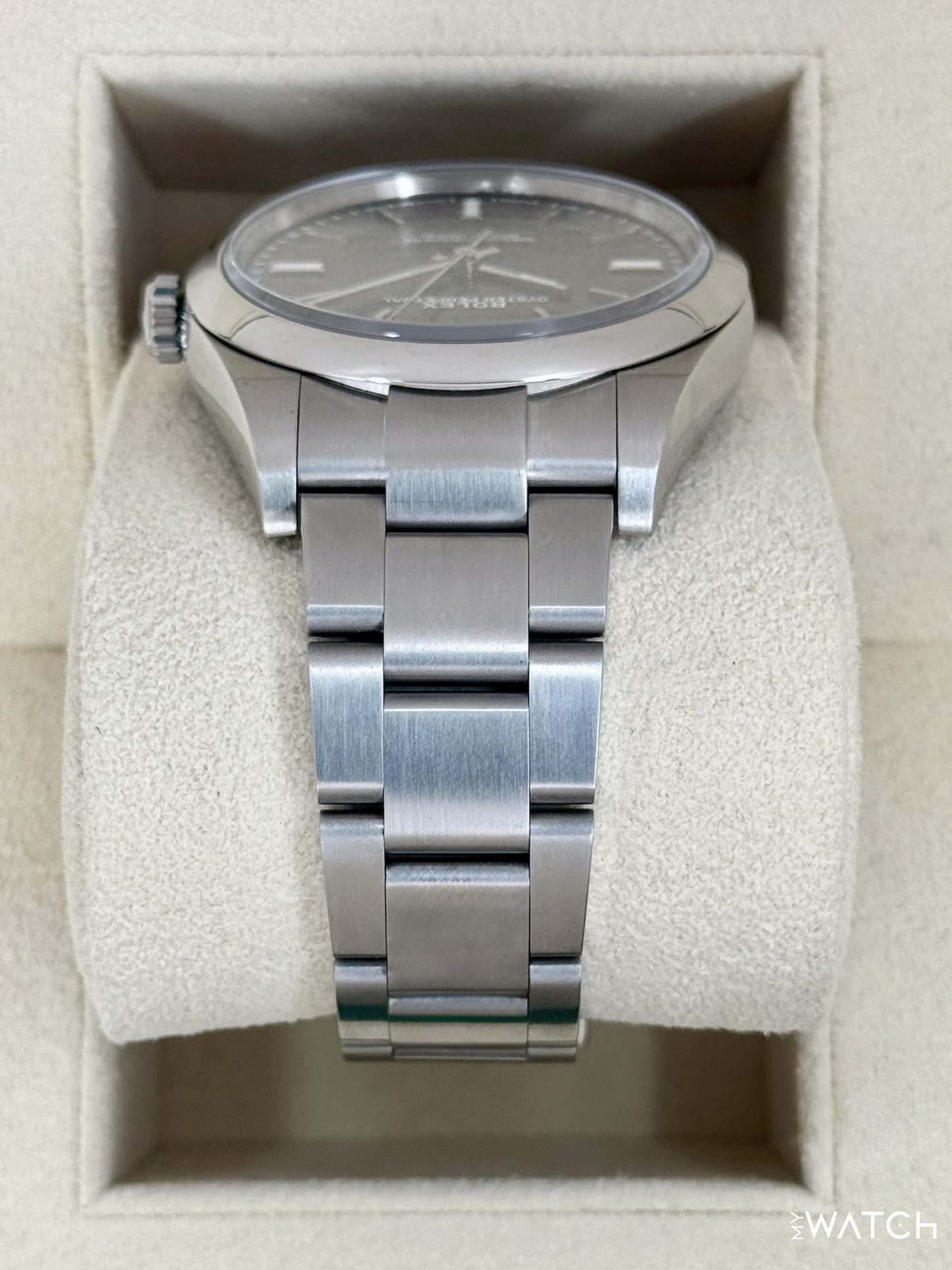 2019 Rolex Oyster Perpetual 39mm 114300 Rhodium Dial - MyWatchLLC