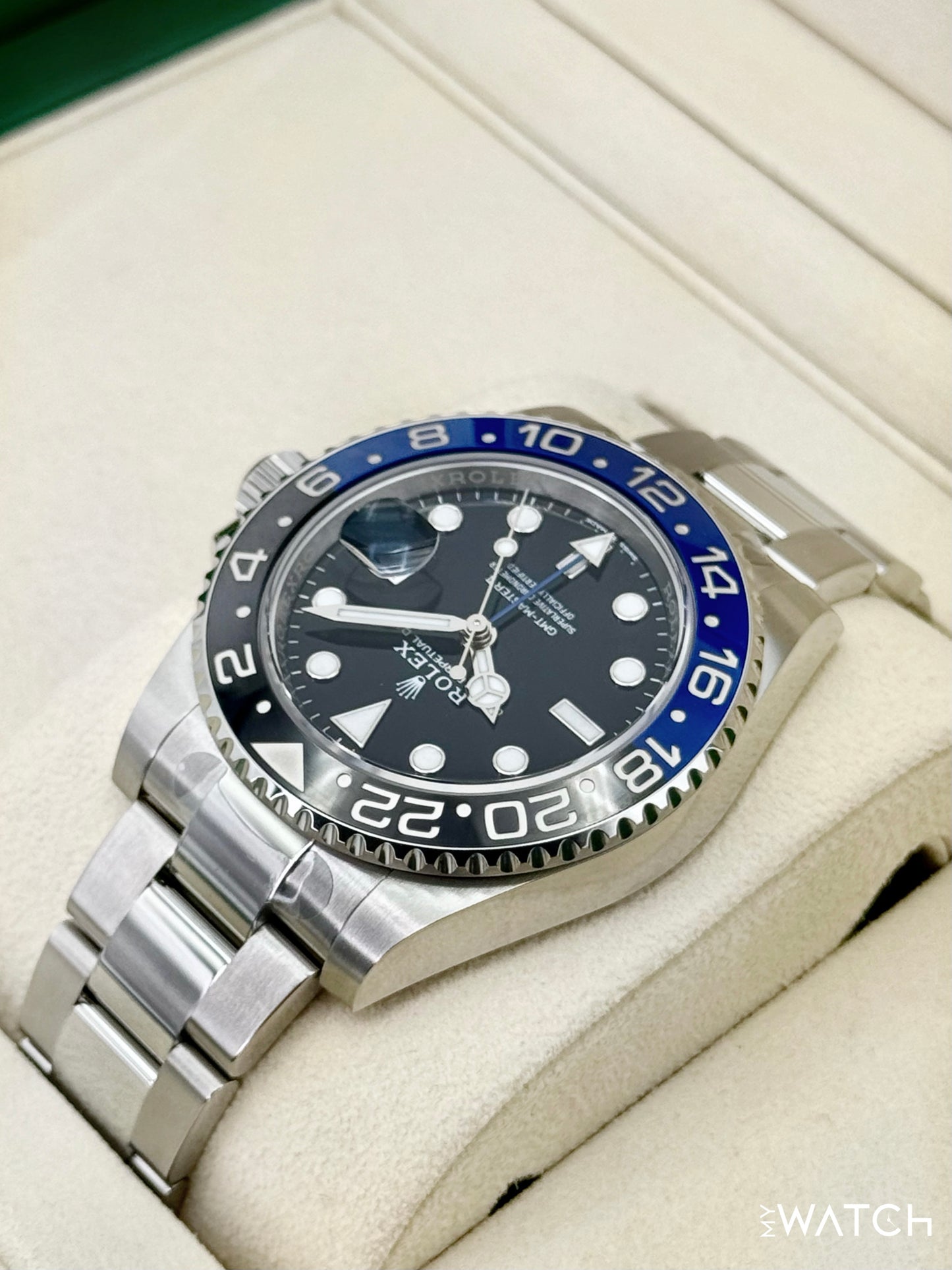 NEW 2025 Rolex GMT-Master II "Batman" 40mm 126710BLNR Oyster (STICKERED) - MyWatchLLC