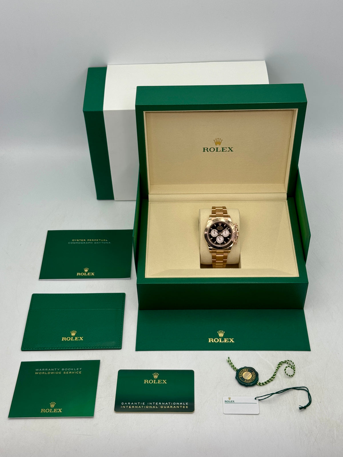 2026 Rolex Daytona 40mm 126505 Rose Gold Black Dial