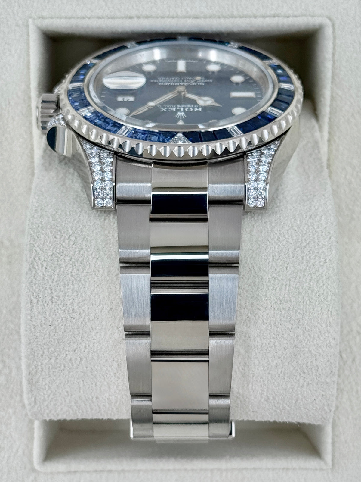 2020 Rolex Submariner 40mm 116659SABR White Gold Blue Dial