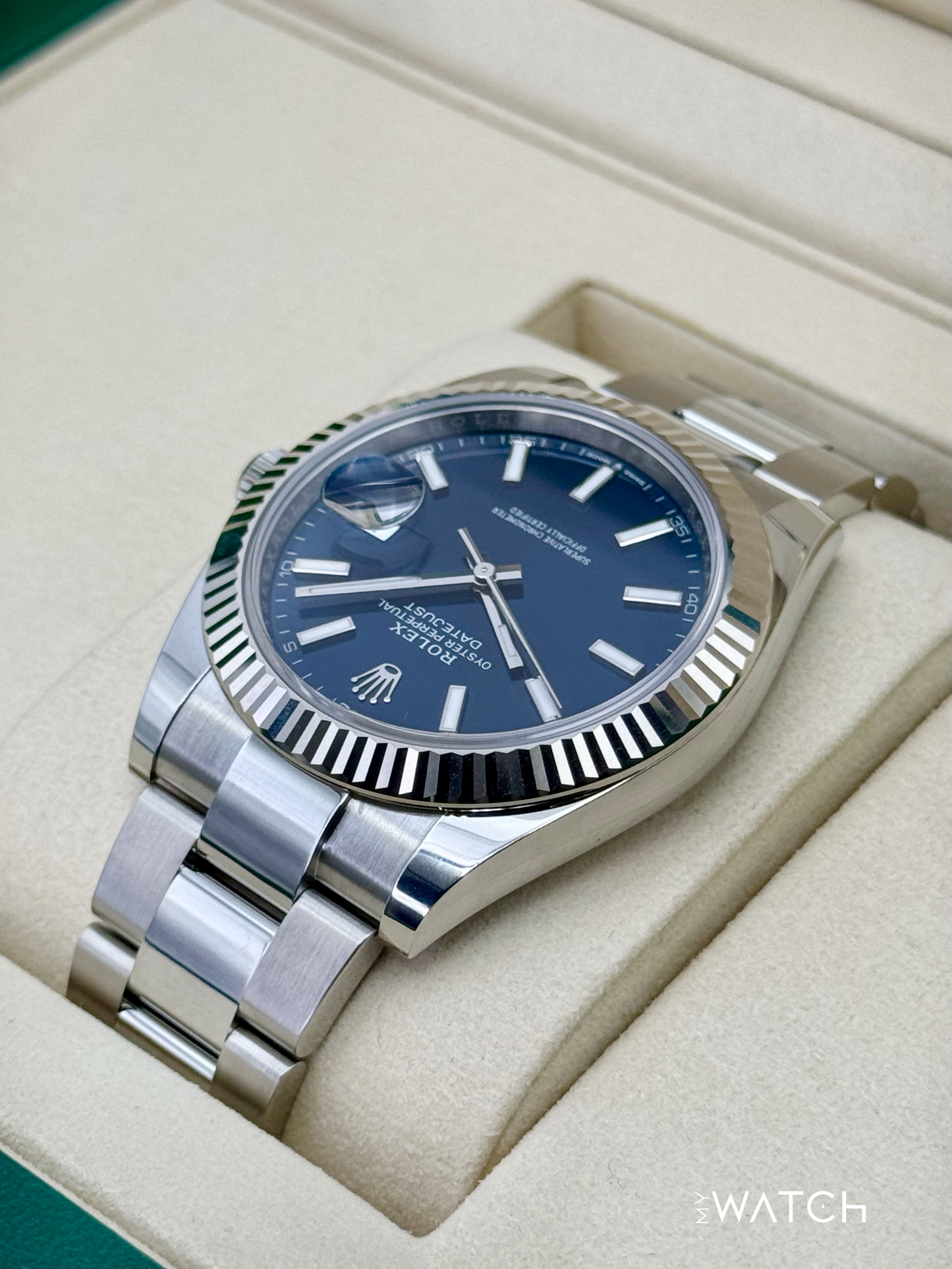 NEW 2025 Rolex Datejust 41mm 126334 Stainless Steel Oyster Blue Dial