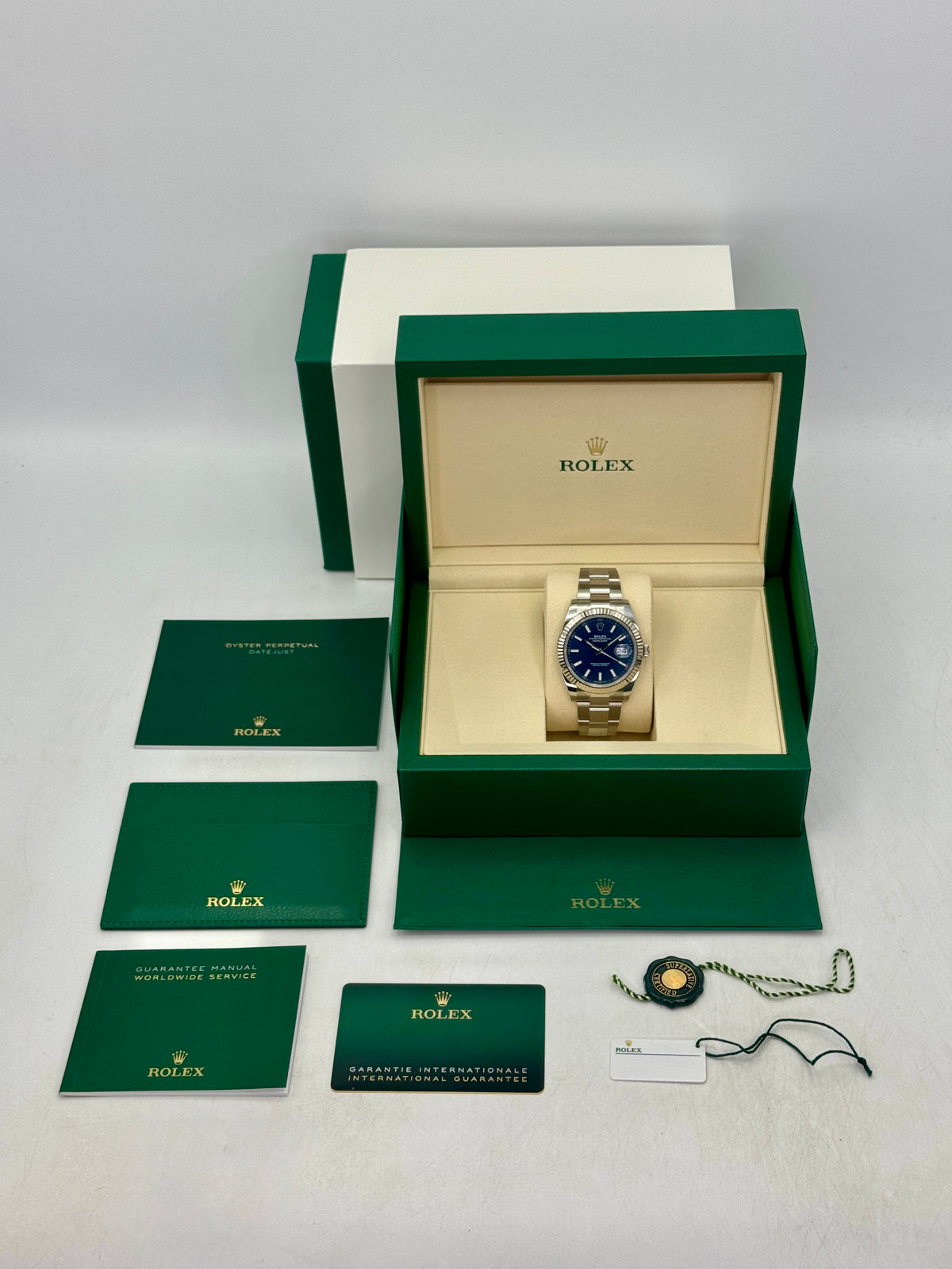 NEW 2026 Rolex Datejust 41mm 126334 Stainless Steel Oyster Blue Dial