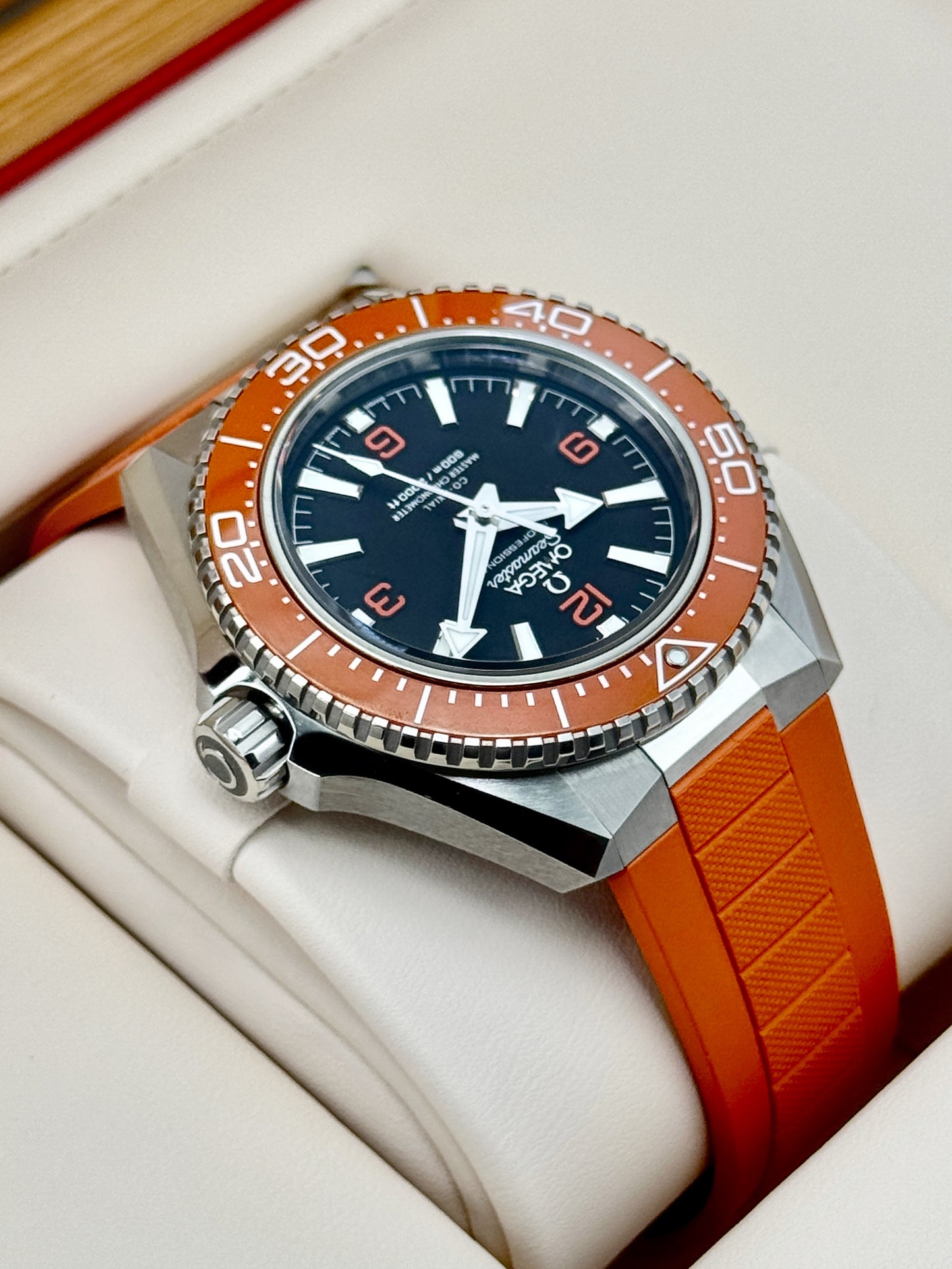 2026 Omega Seamaster Planet Ocean 42mm 217.32.42.21.01.004 Black Dial