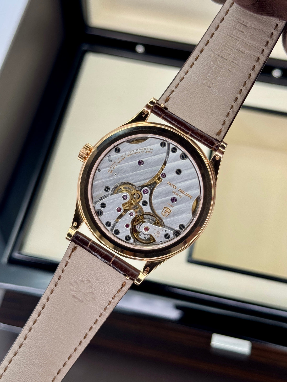2025 Patek Philippe Calatrava 40mm 6119R Rose Gold White Dial