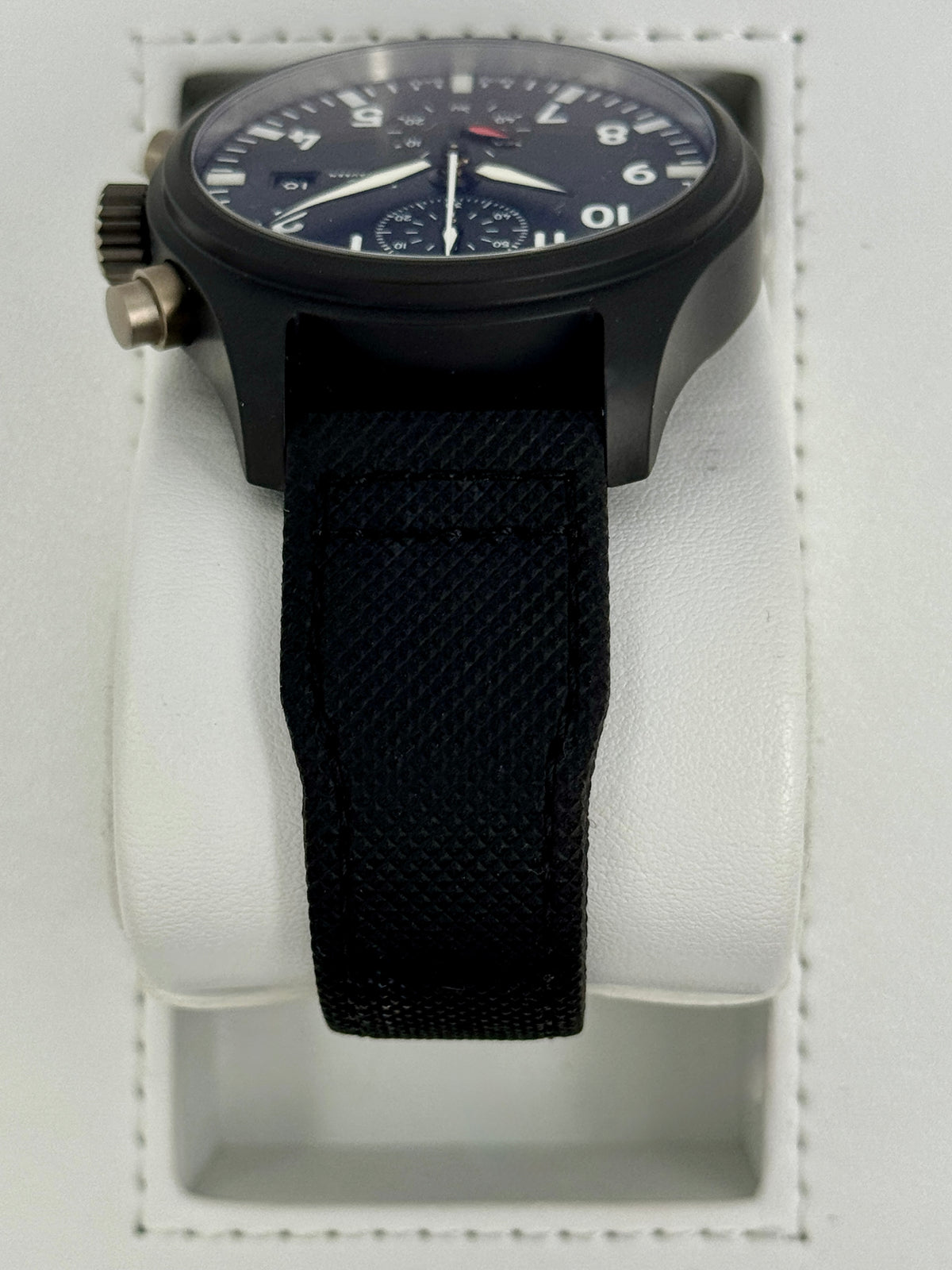 2018 IWC Pilot Chronograph Top Gun 44mm IW389001 Ceramic Black Dial