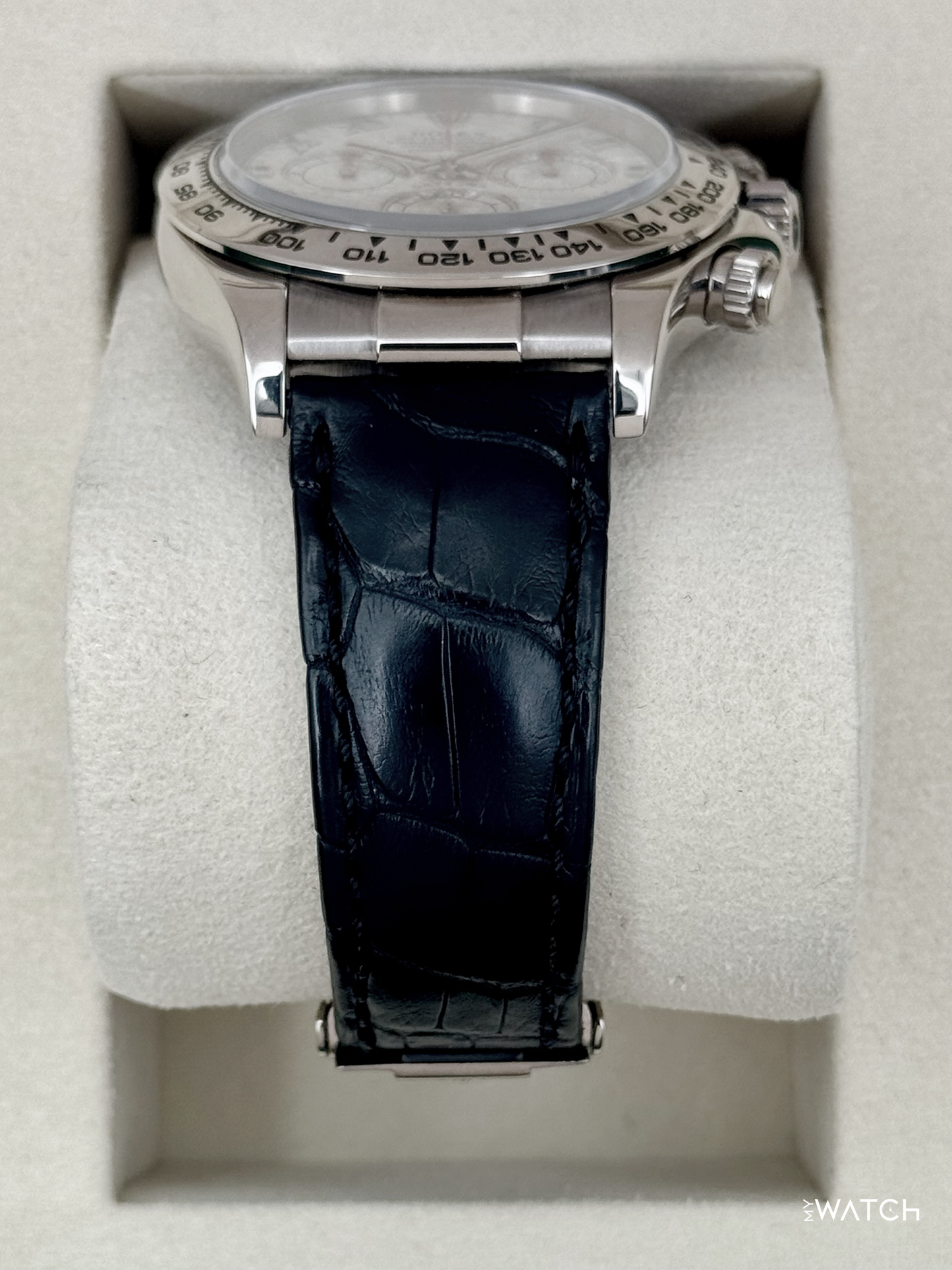 2002 Rolex Daytona 40mm 116519 White Gold Meteorite Dial - MyWatchLLC