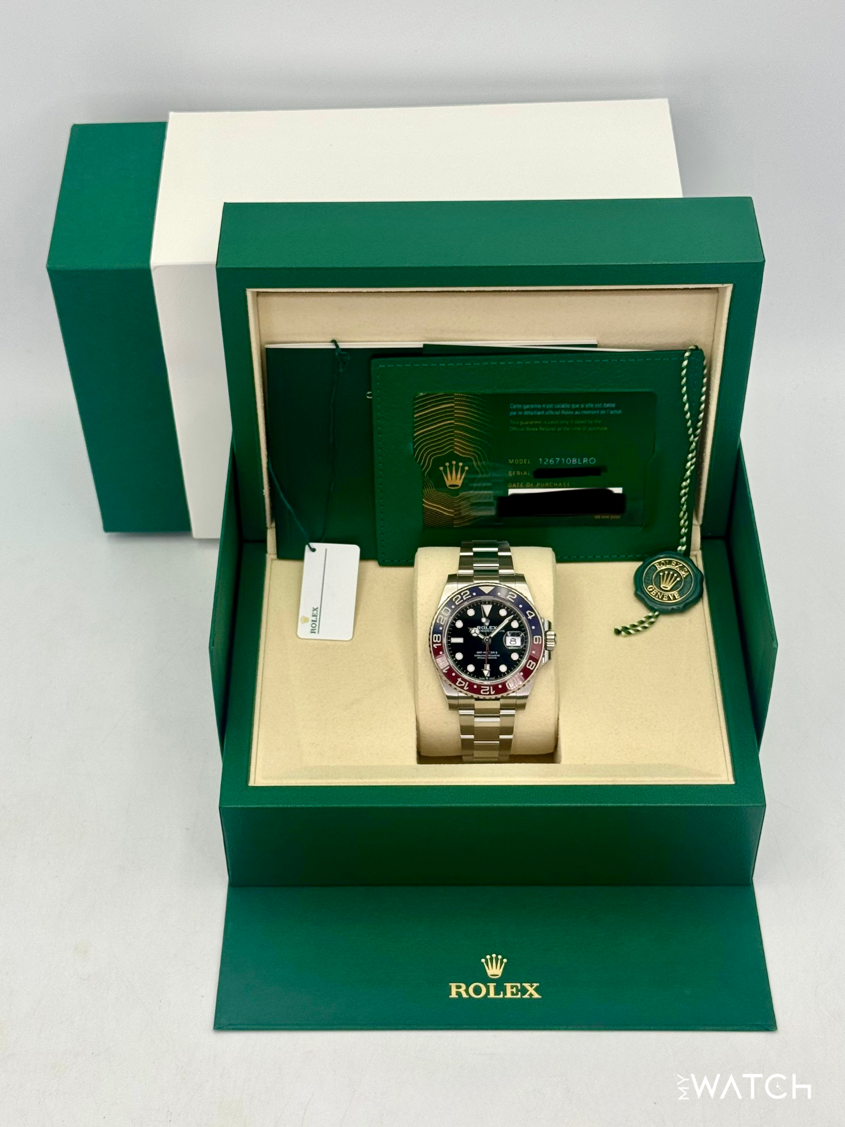 2025 Rolex GMT-Master II "Pepsi" 40mm 126710BLRO Oyster - MyWatchLLC