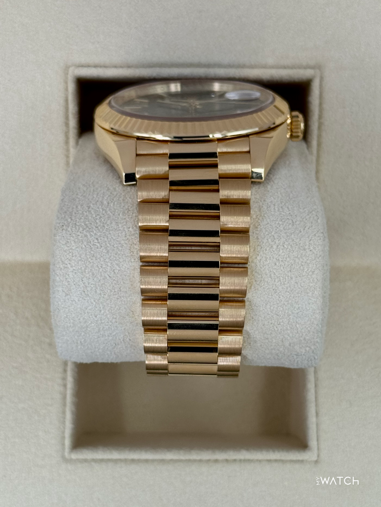 2024 Rolex Day-Date 40mm 228238 Yellow Gold Black Dial