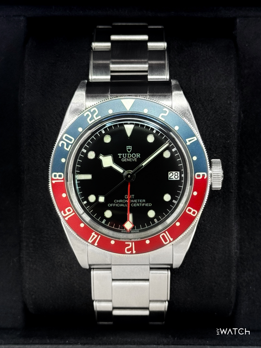 2023 Tudor Black Bay GMT 41mm 79830RB Stainless Steel Black Dial - MyWatchLLC