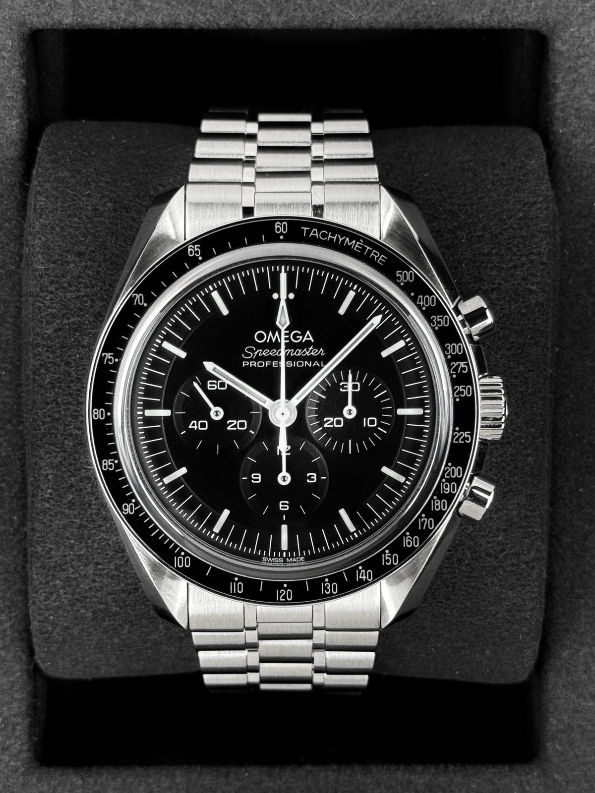 NEW 2026 Omega Speedmaster Pro Moonwatch 42mm 310.30.42.50.01.002 Black Dial