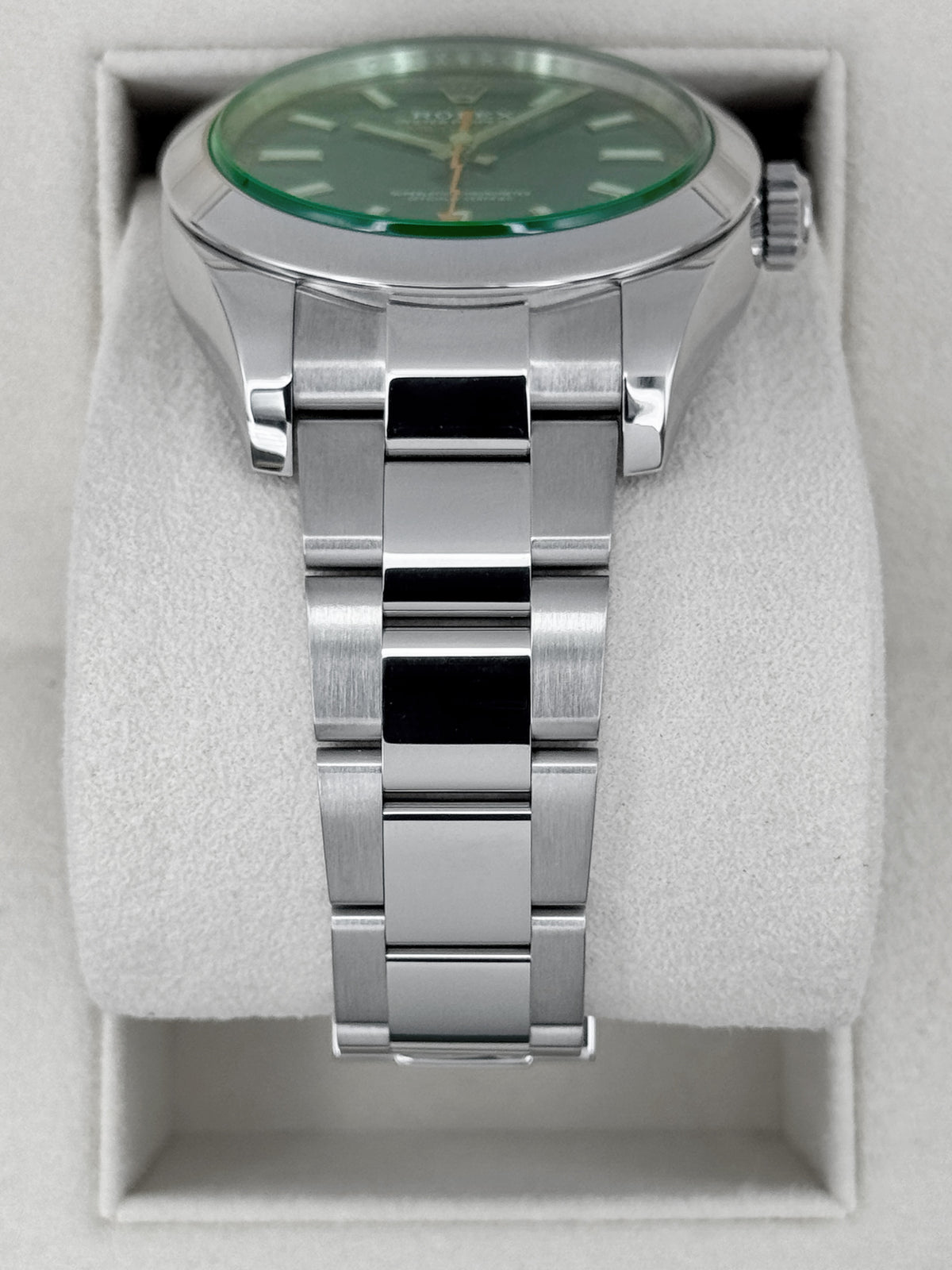 2020 Rolex Milgauss 40mm 116400GV Stainless Steel Blue Dial