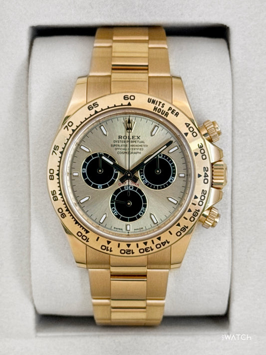 2025 Rolex Daytona 40mm 126508 18K Yellow Gold Champagne "Pikachu" Dial - MyWatchLLC