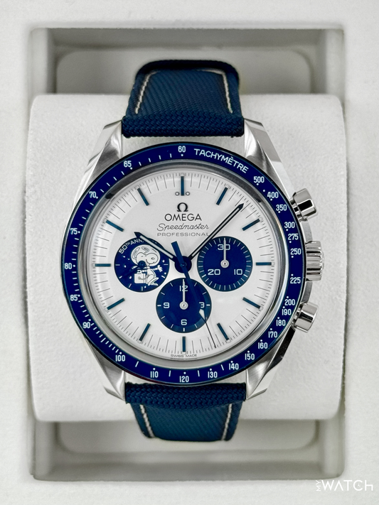 NEW 2026 Omega Speedmaster Silver Snoopy Award 310.32.42.50.02.001 - MyWatchLLC