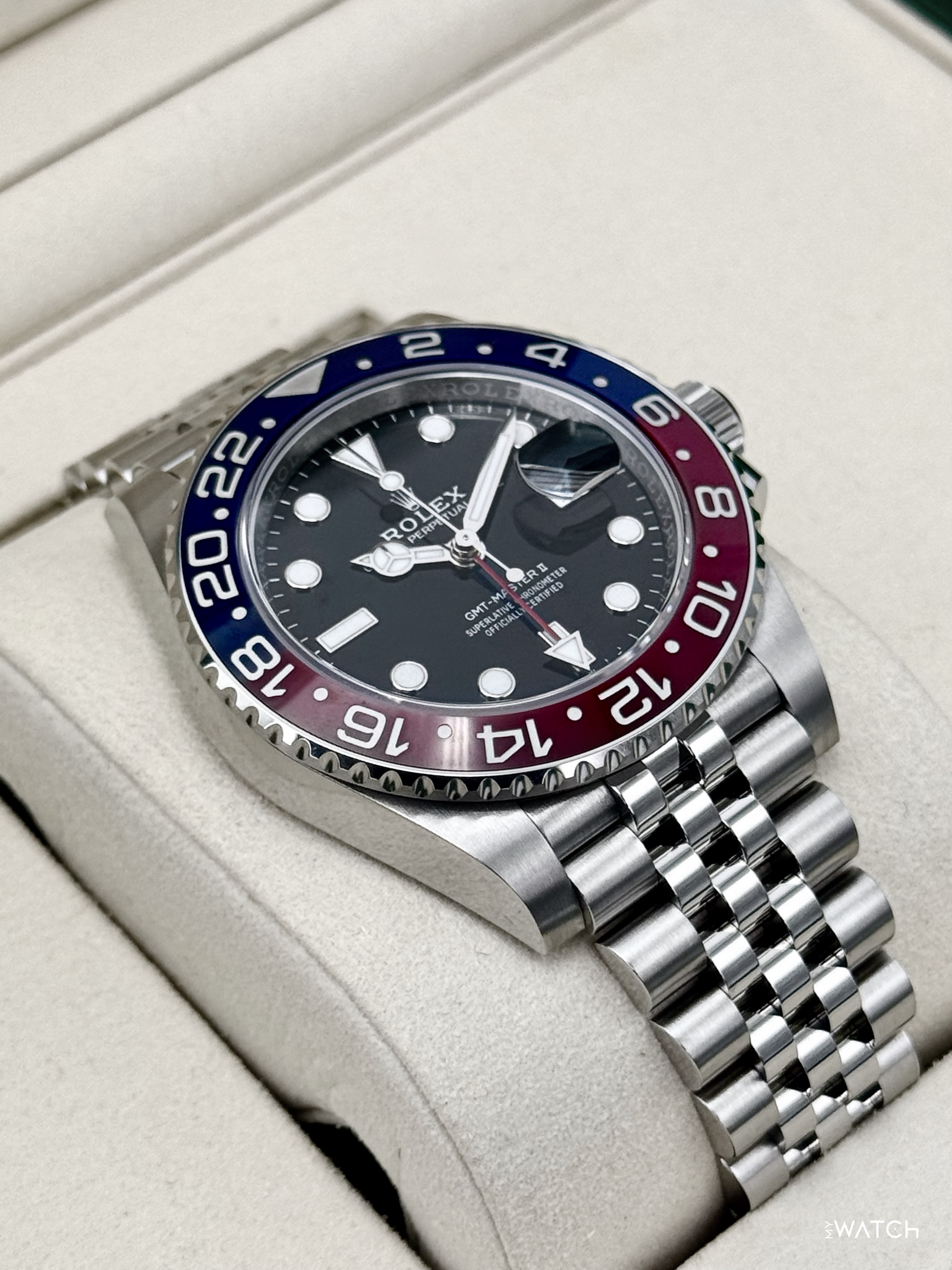 NEW 2025 Rolex GMT-Master II "Pepsi" 40mm 126710BLRO Jubilee - MyWatchLLC